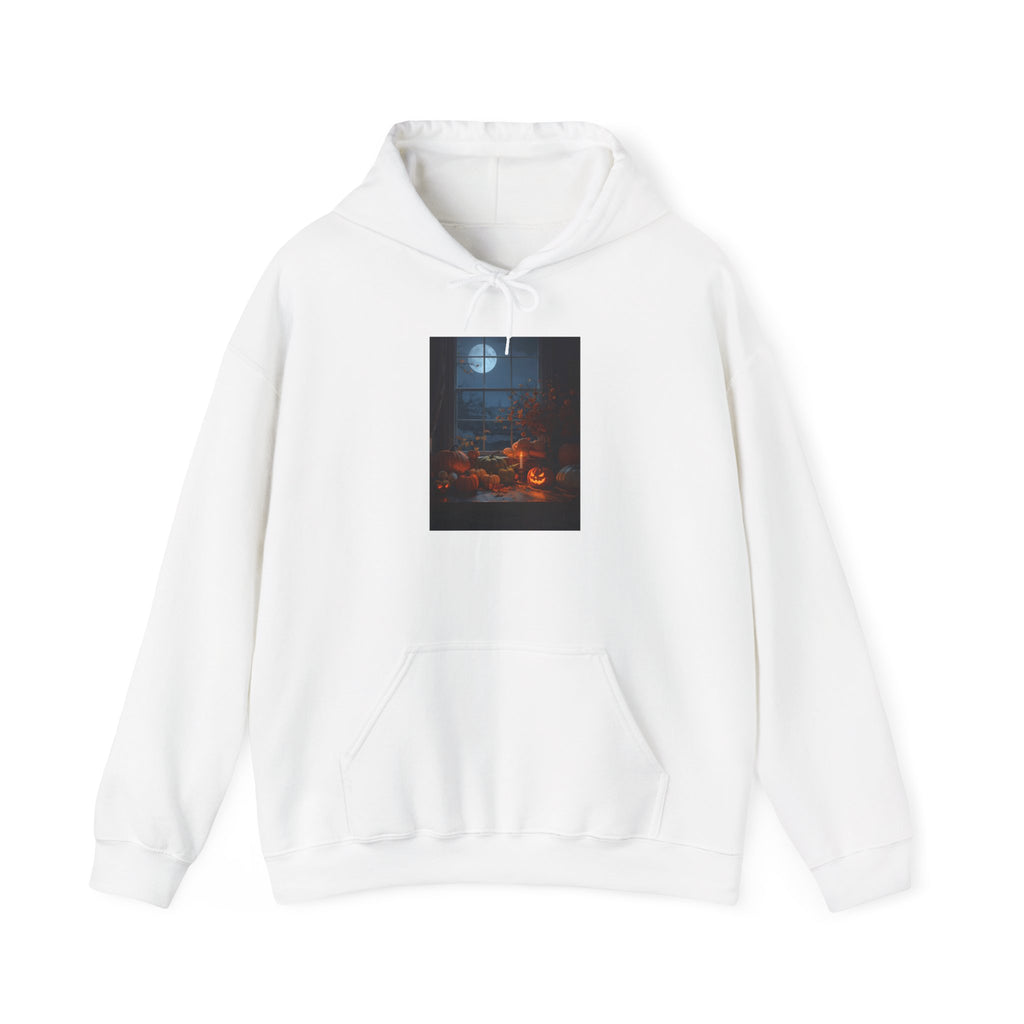 Cozy Unisex Hooded Sweatshirt | Perfect for Fall, Halloween Vibes, Comfortable Layer, Gift for Friends, Casual Wear