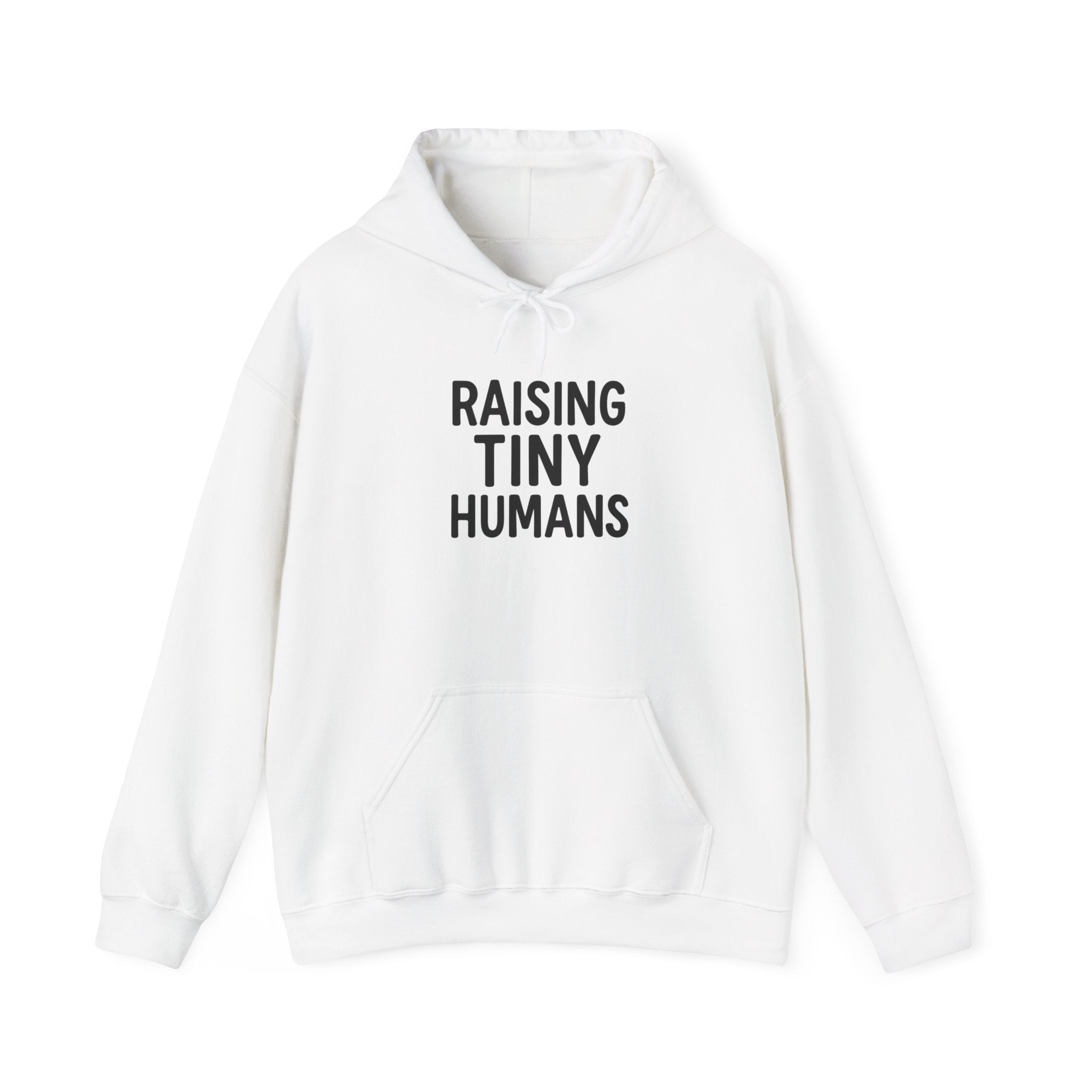 Mama Mode Raising Tiny Humans Hoodie – Funny Parenting Pullover for New Parents