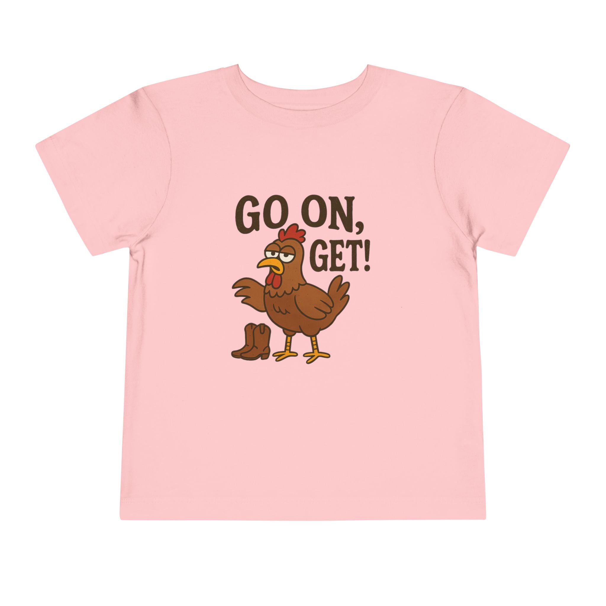 Go On Get Funny Toddler Short Sleeve Tee