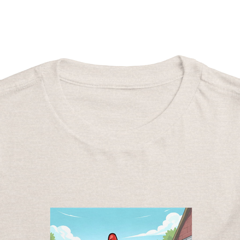 Chicken Funny Toddler Short Sleeve Tee