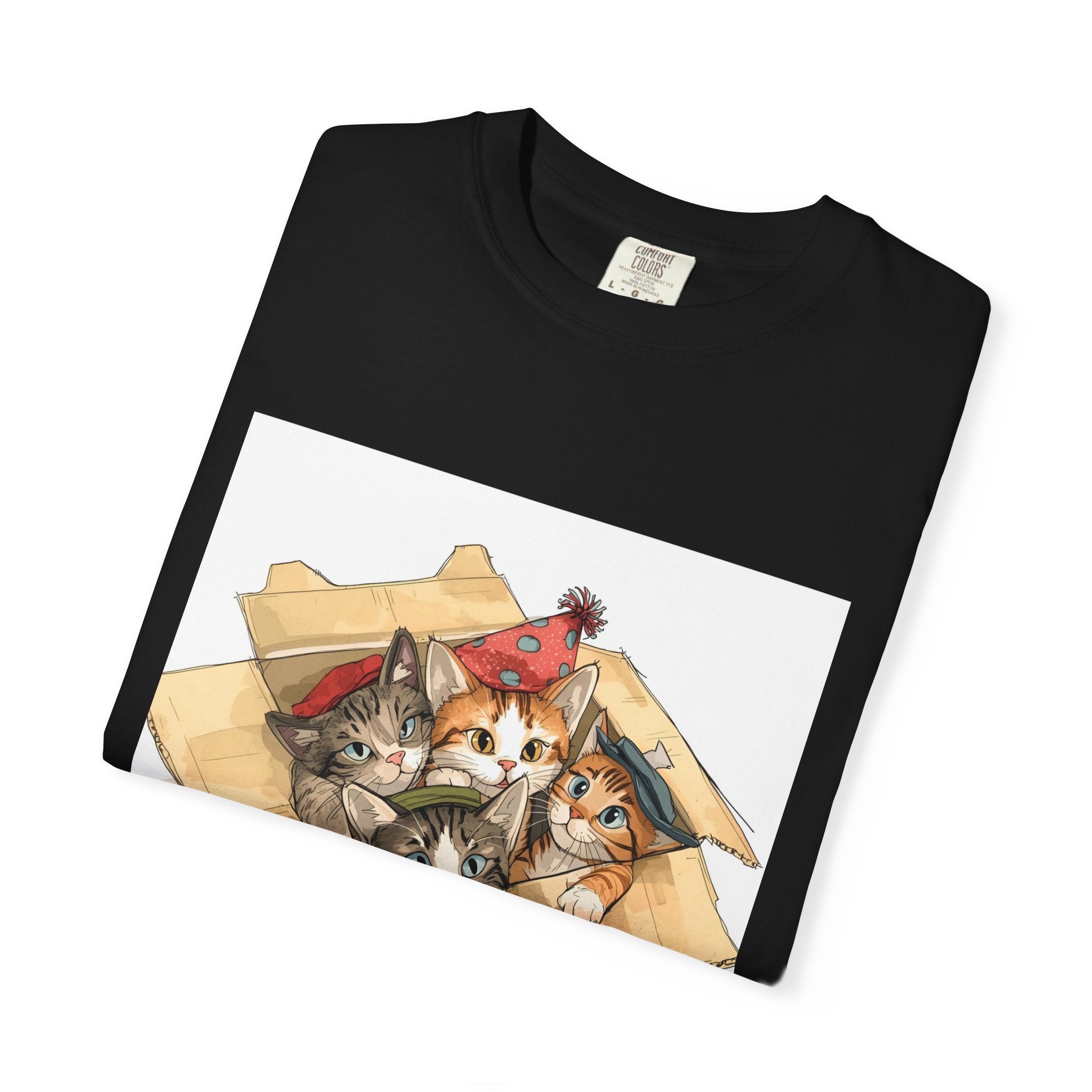 Adorable Cat Lover T-shirt, Gift for Pet Owners, Animal Rescue Shirt, Cute Kitty Tee, Gift for Cat Mom or Dad