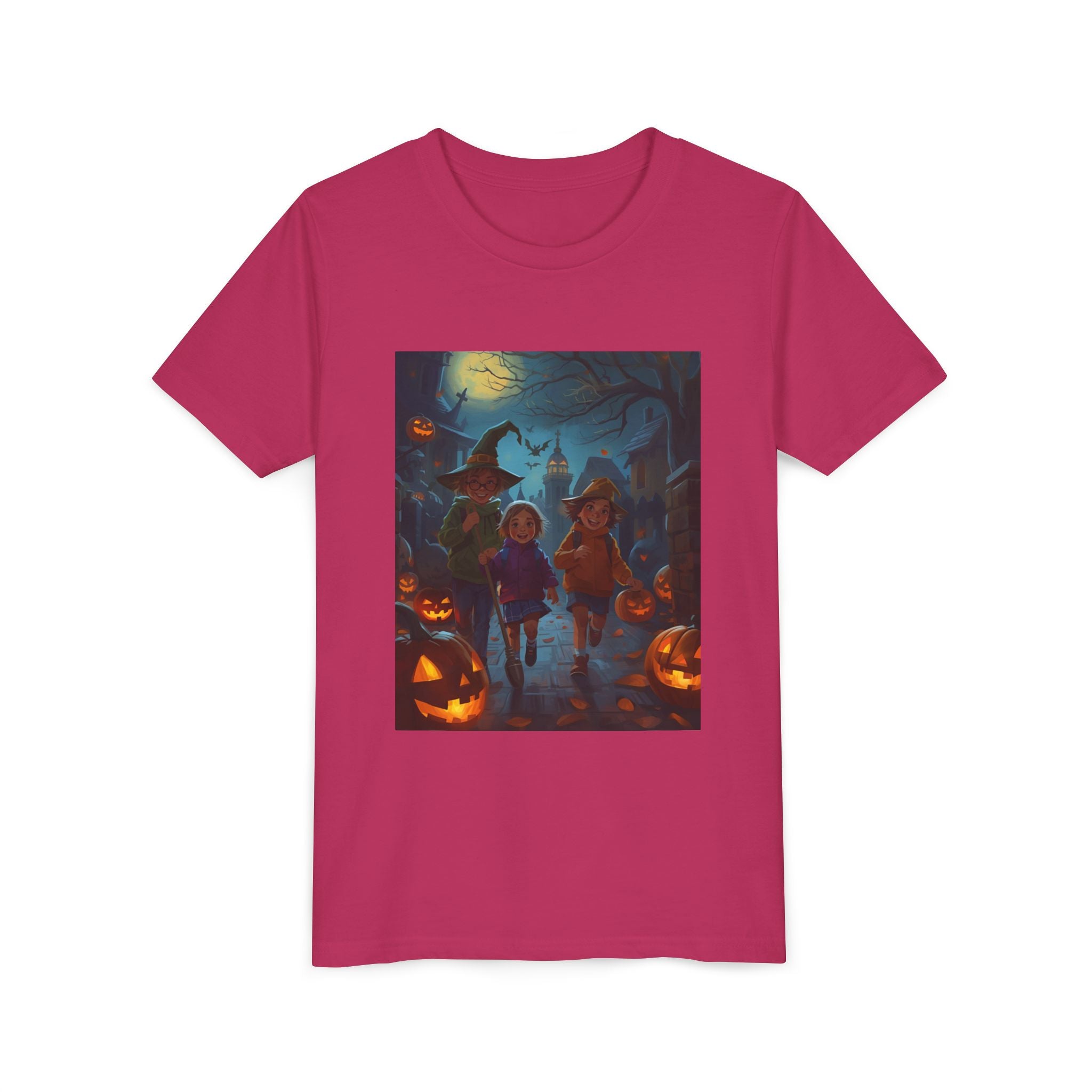 Spooky Halloween Youth Tee | Fun Kids Shirt for Halloween Parties, Trick-or-Treating, Fall Celebrations, Spooky Vibes, Cute Costumes