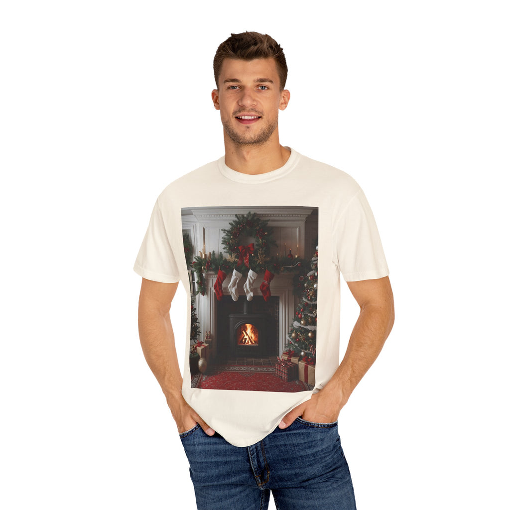 Cozy Holiday T-Shirt, Christmas Tee, Casual Winter Shirt, Family Gathering Outfit, Unisex Festive Apparel
