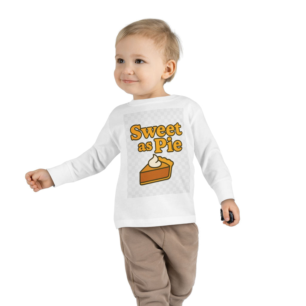 Sweet As Pie Toddler Long Sleeve Tee