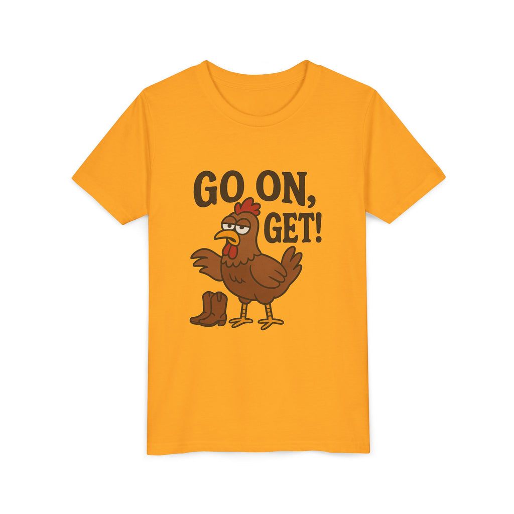 Go On Get Funny Youth Short Sleeve Tee