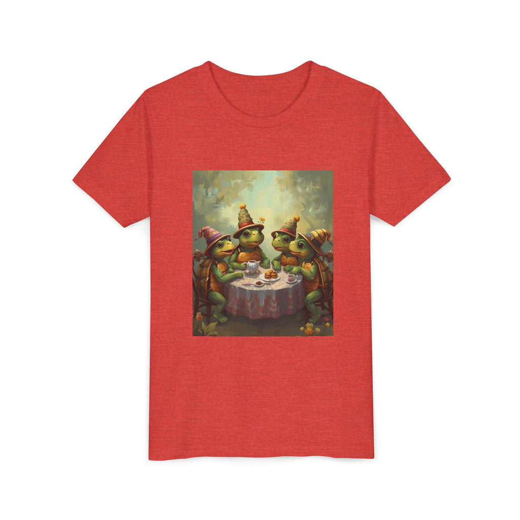 Whimsical Turtle Youth Short Sleeve Tee
