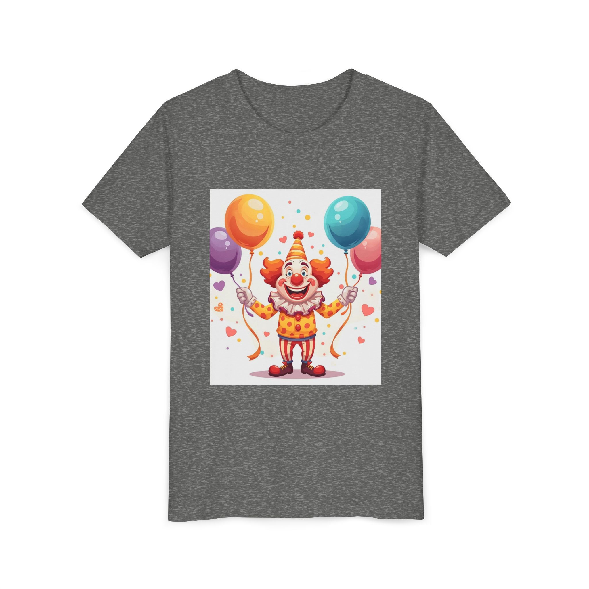Funny Clown Youth Short Sleeve Tee