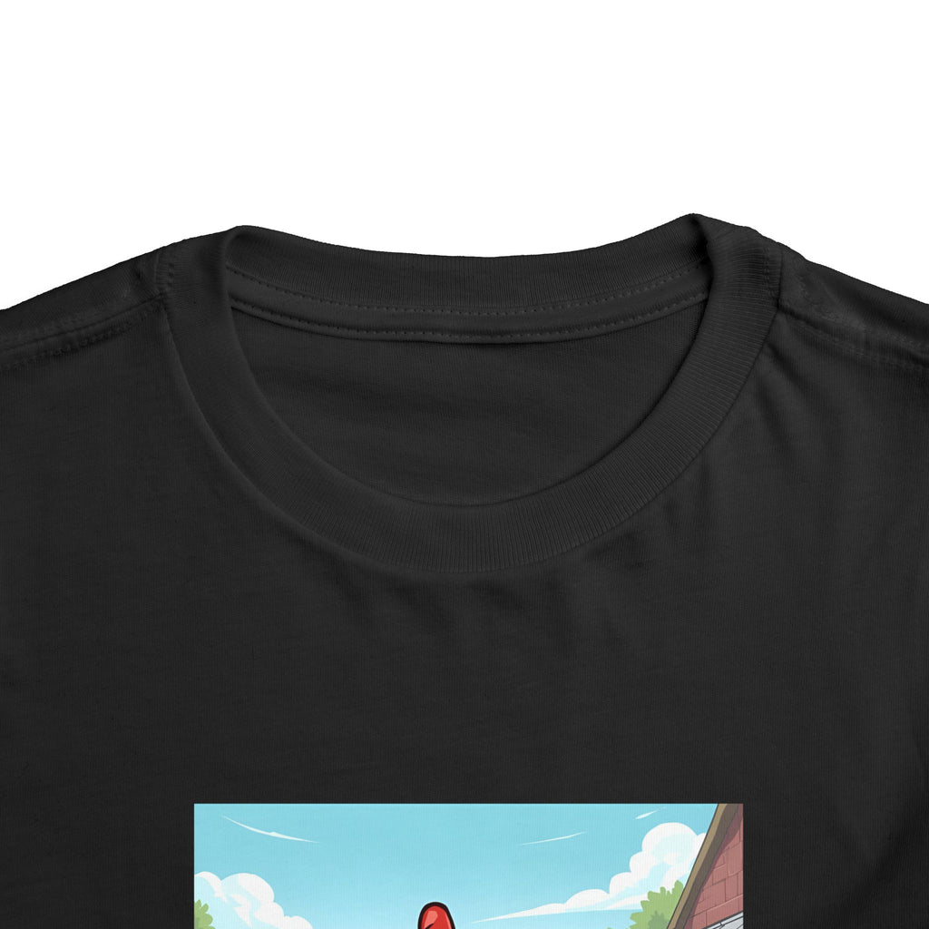 Chicken Funny Toddler Short Sleeve Tee