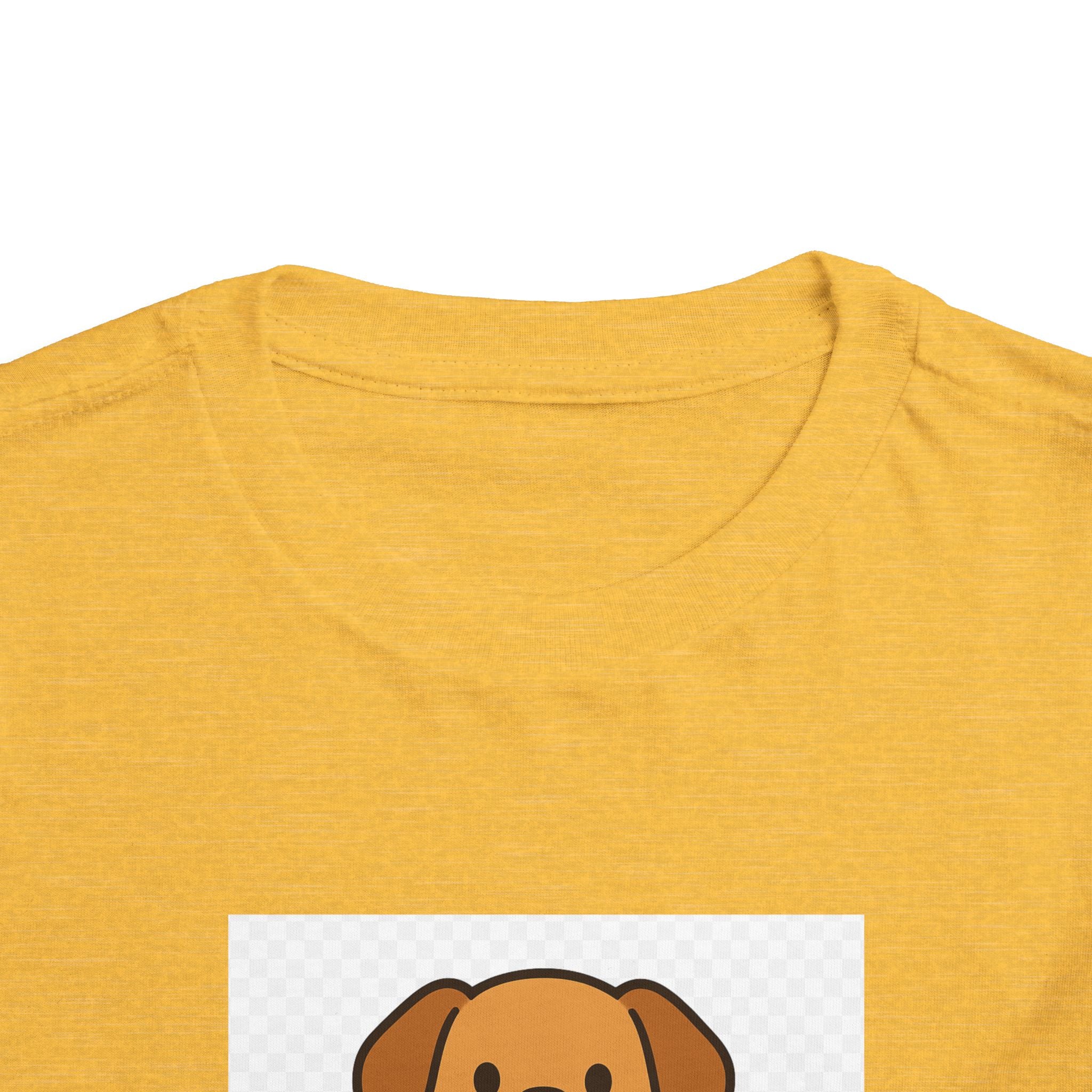 Dog Lover Toddler Tee - Cute Kids Shirt, Animal Lover Gift, Playtime Apparel, Birthday Outfit, Gift for Dog Owners