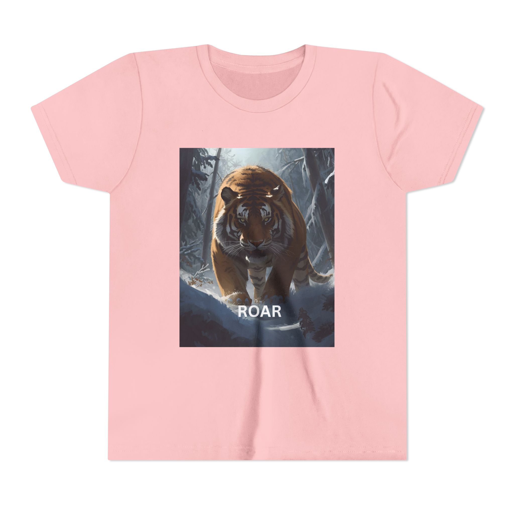 Tiger Roar Snow Youth Short Sleeve Tee