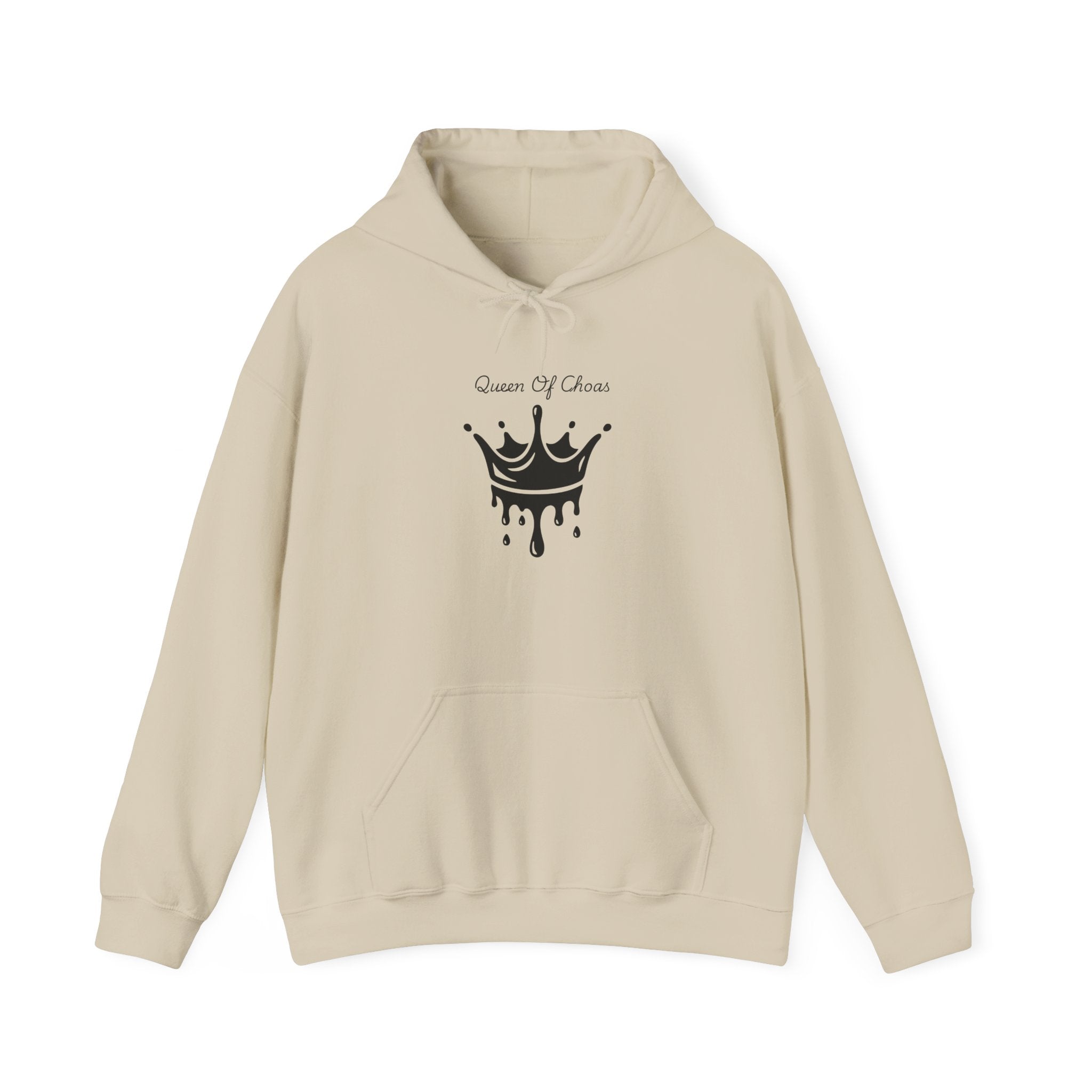 Queen of Chaos Hooded Sweatshirt, Cozy Unisex Hoodie for Her, Stylish Warm Layer for Every Season, Birthday Gift, Trendy Casual Wear, [...]