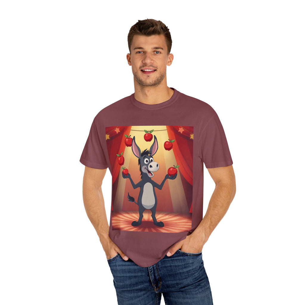 Donkey Cartoon T-Shirt for Fun Lovers, Perfect for Gifts, Casual Wear, Birthday Parties, Animal Theme, Unique Style