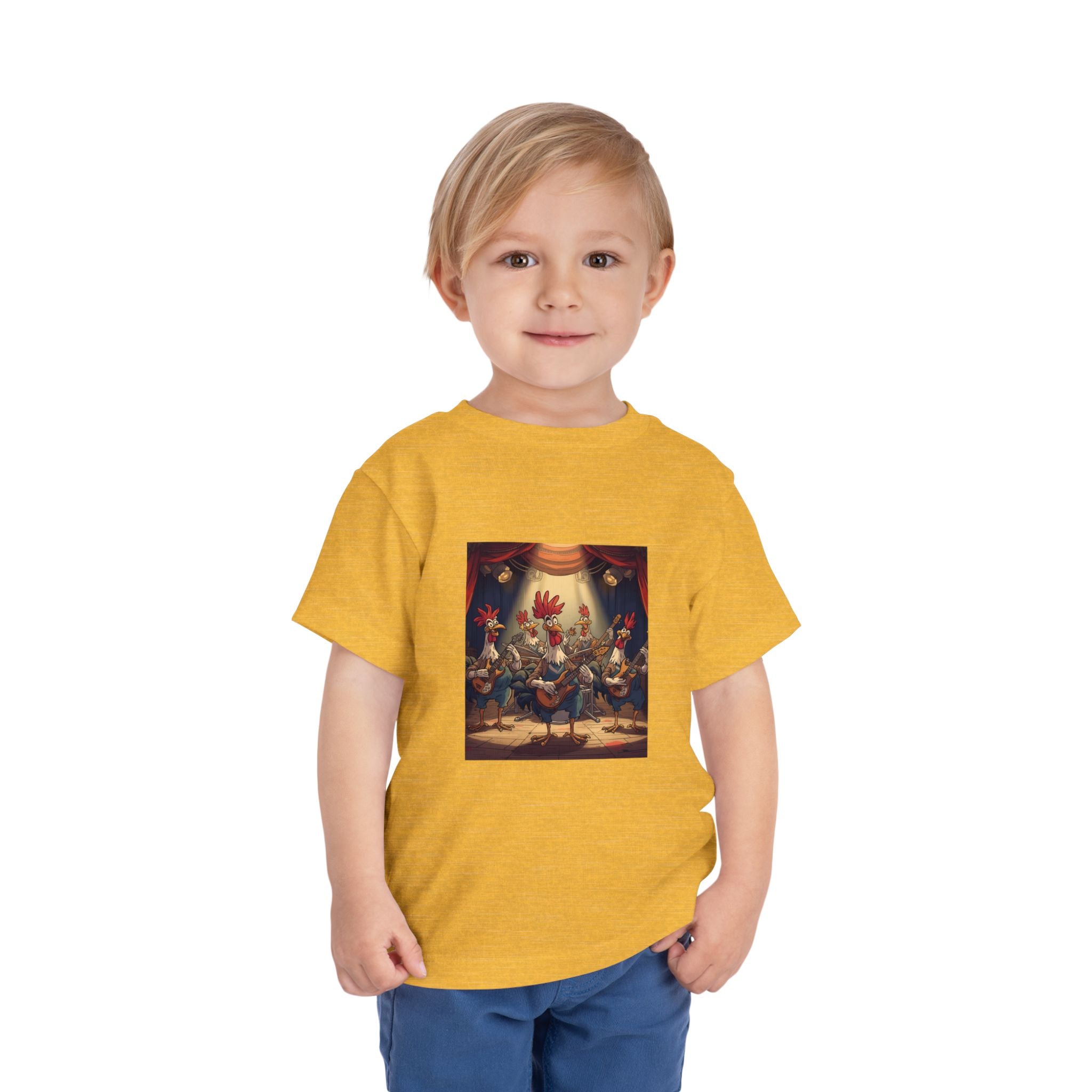 Chicken Funny Toddler Short Sleeve Tee