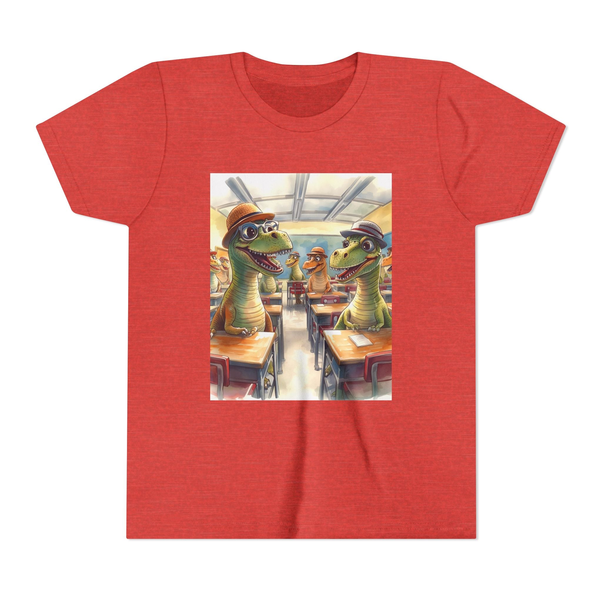 Dinosaur Classroom Youth Short Sleeve Tee