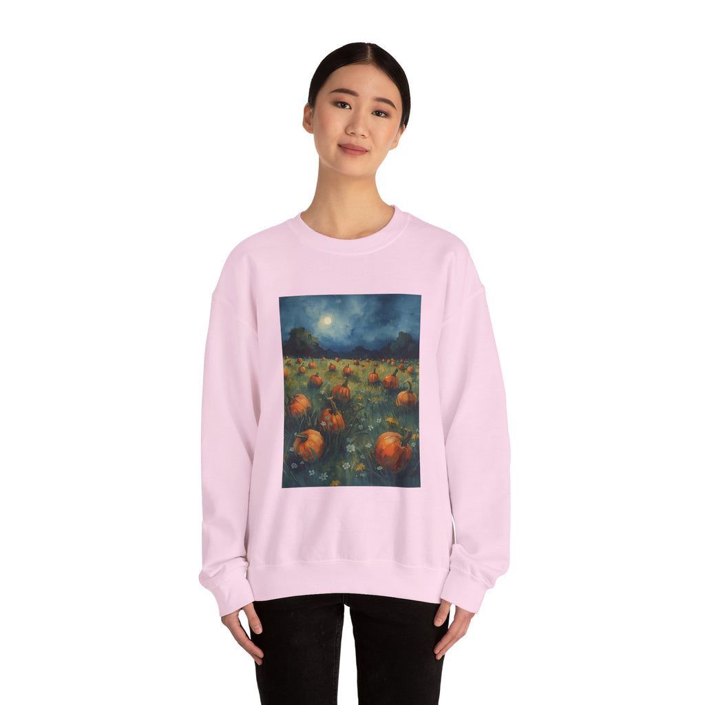 Pumpkin Patch Crewneck Sweatshirt | Cozy Fall Apparel, Unisex Sweatshirt, Autumn Fashion, Halloween Gift, Seasonal Wear