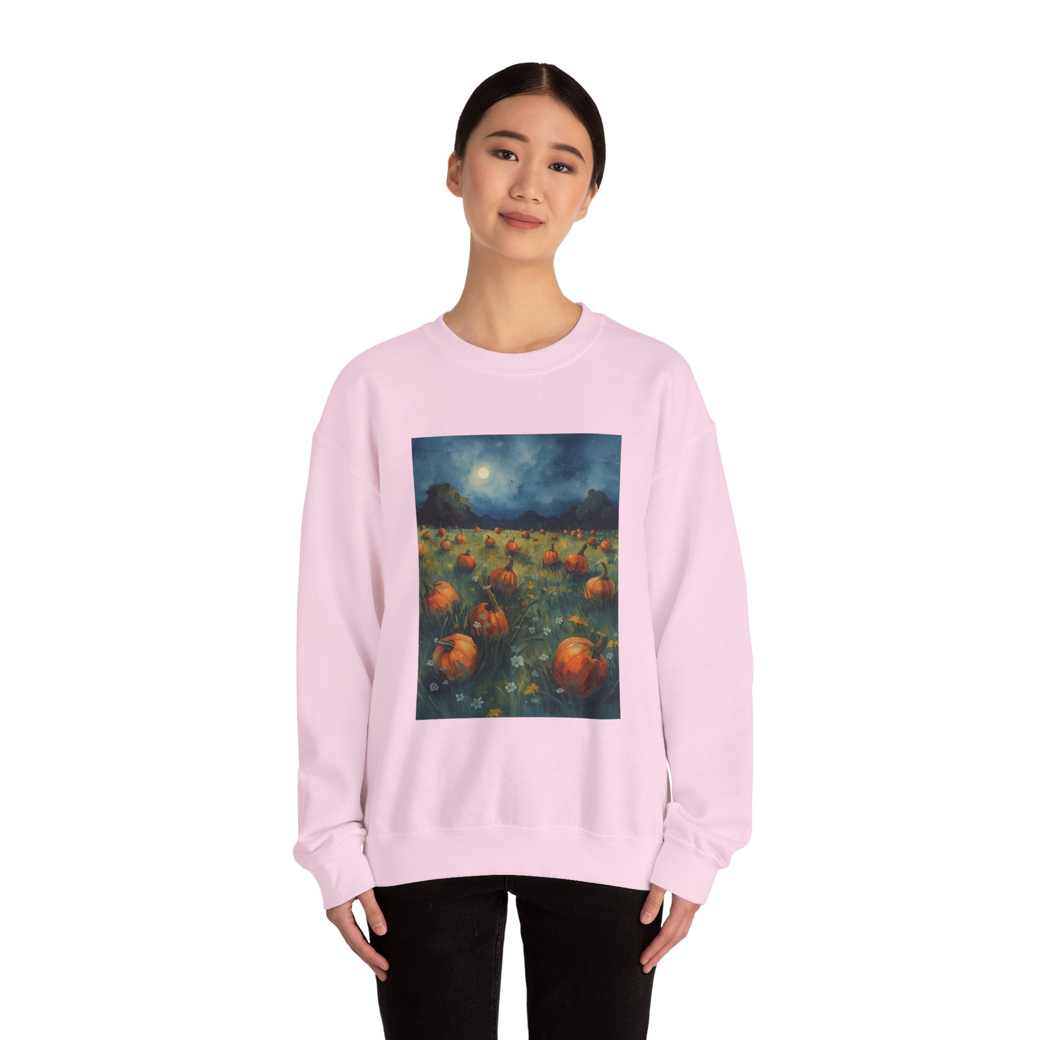 Pumpkin Patch Crewneck Sweatshirt | Cozy Fall Apparel, Unisex Sweatshirt, Autumn Fashion, Halloween Gift, Seasonal Wear