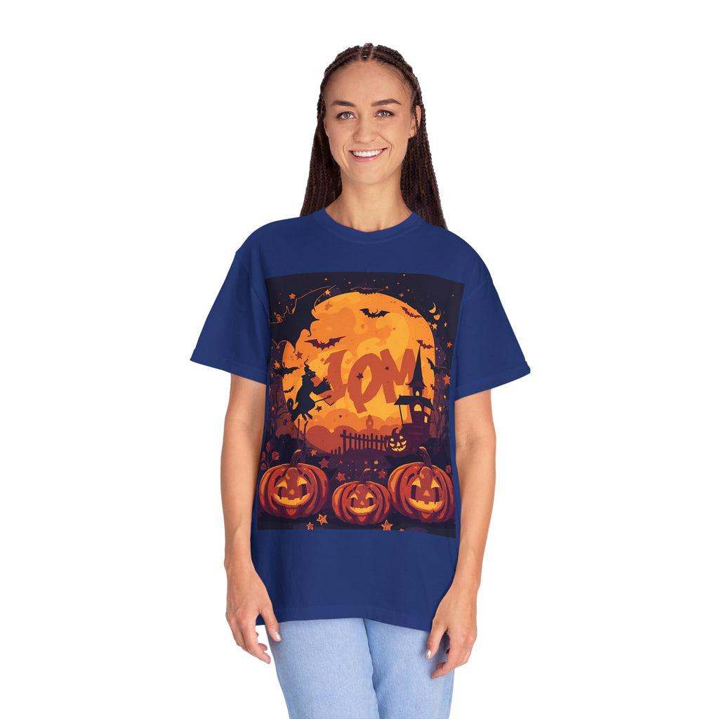Halloween Pumpkin Graphic Tee, Unisex T-shirt, Spooky Shirt, Pumpkin Shirt, Fall Fashion, Halloween Costume, Autumn Apparel