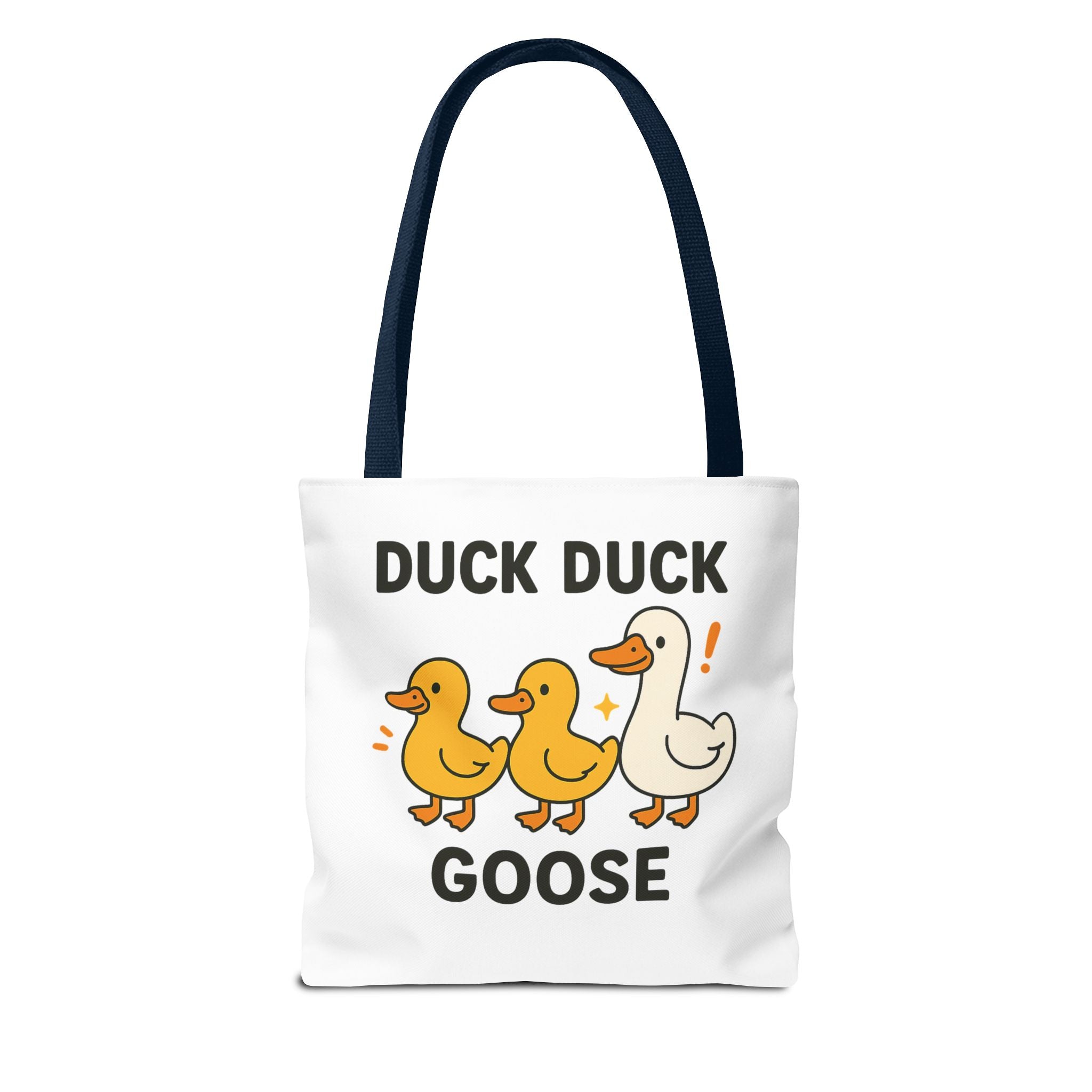 Playful Duck Duck Goose Tote Bag