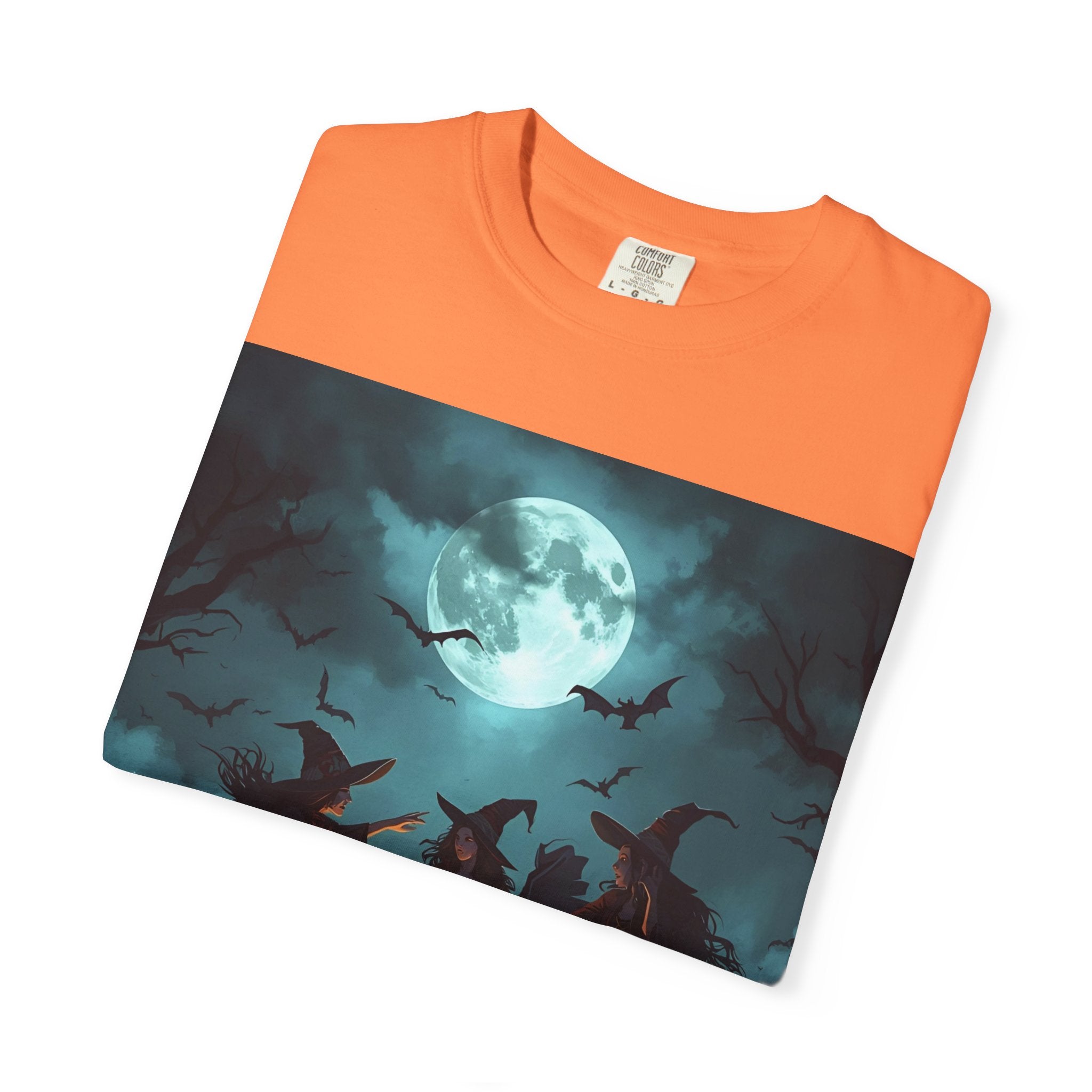 Spooky Halloween T-Shirt, Witchy Vibes Shirt, Unisex Spooky Tee, Halloween Costume Top, Witch Cauldron Graphic Shirt