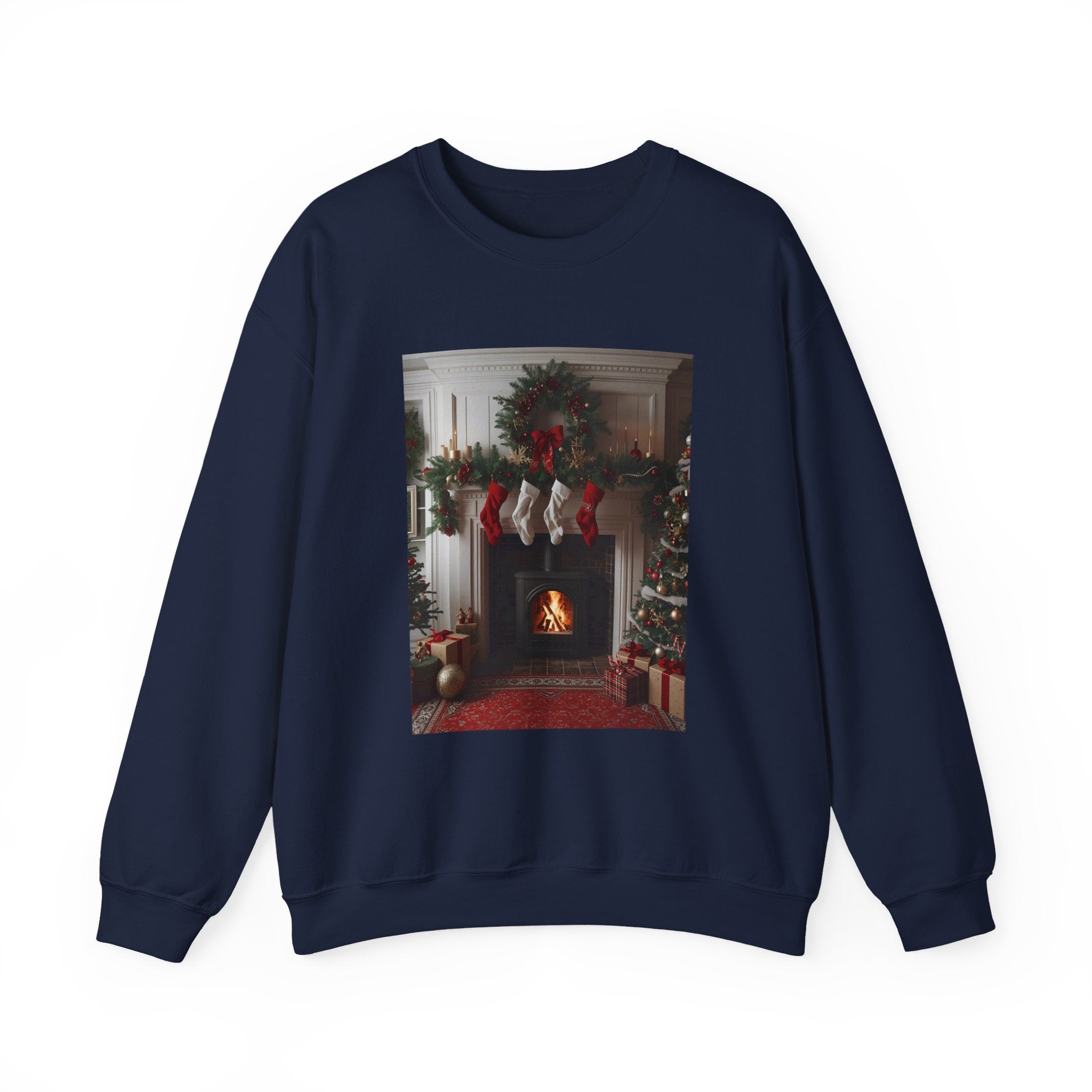 Cozy Christmas Sweatshirt, Holiday Comfort Wear, Unisex Pullover, Winter Fashion, Merry & Bright Gift, Festive Sweater
