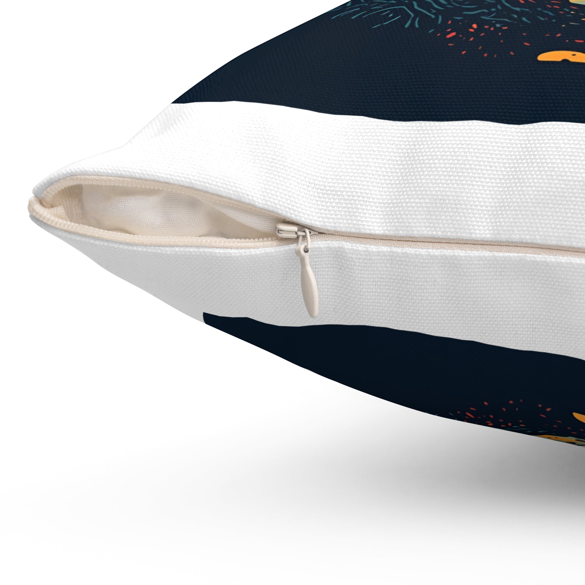 Nature-Inspired Decorative Pillow, Cozy Home Accent, Forest Sunset Cushion, Outdoor Lover Gift, Cabin Decor, Relaxing Atmosphere