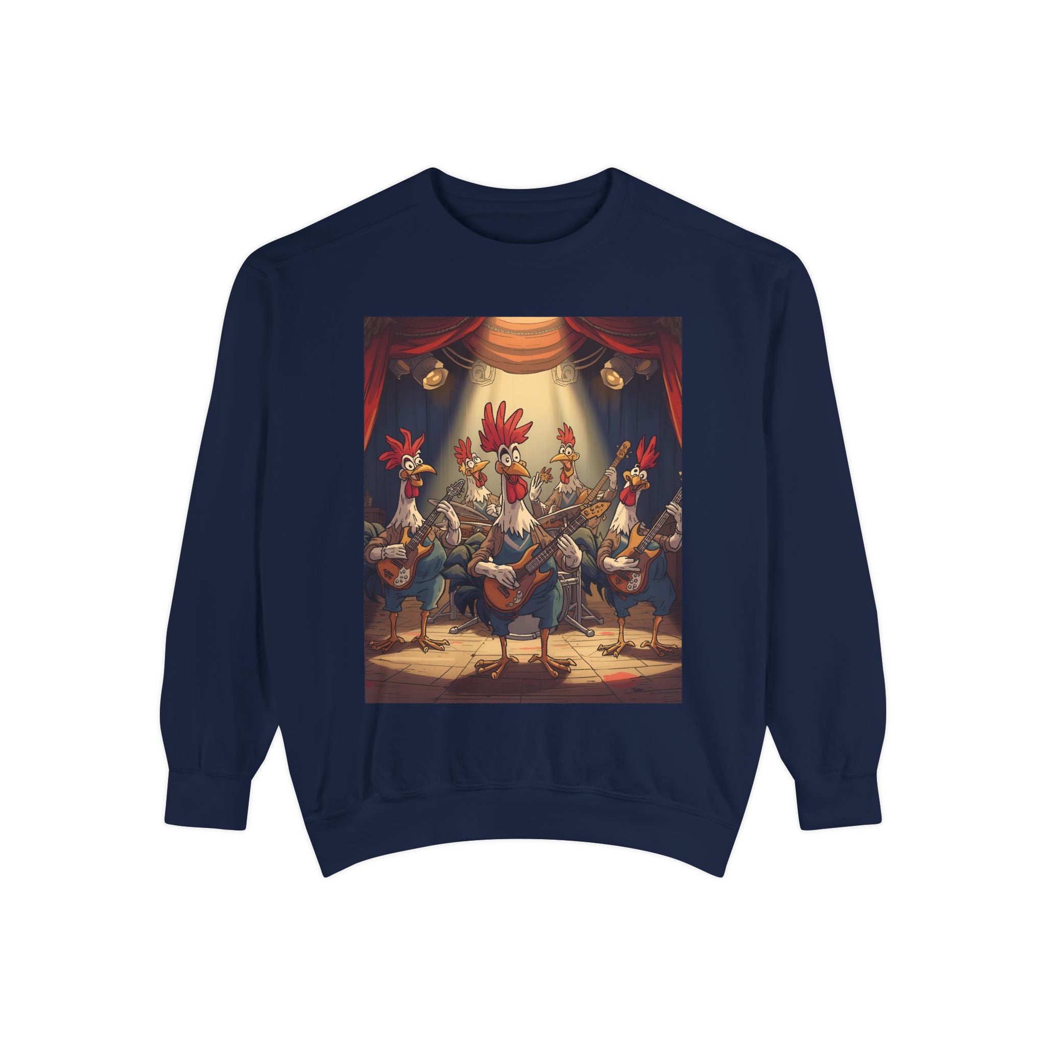 Chicken Funny Unisex Garment-Dyed Sweatshirt