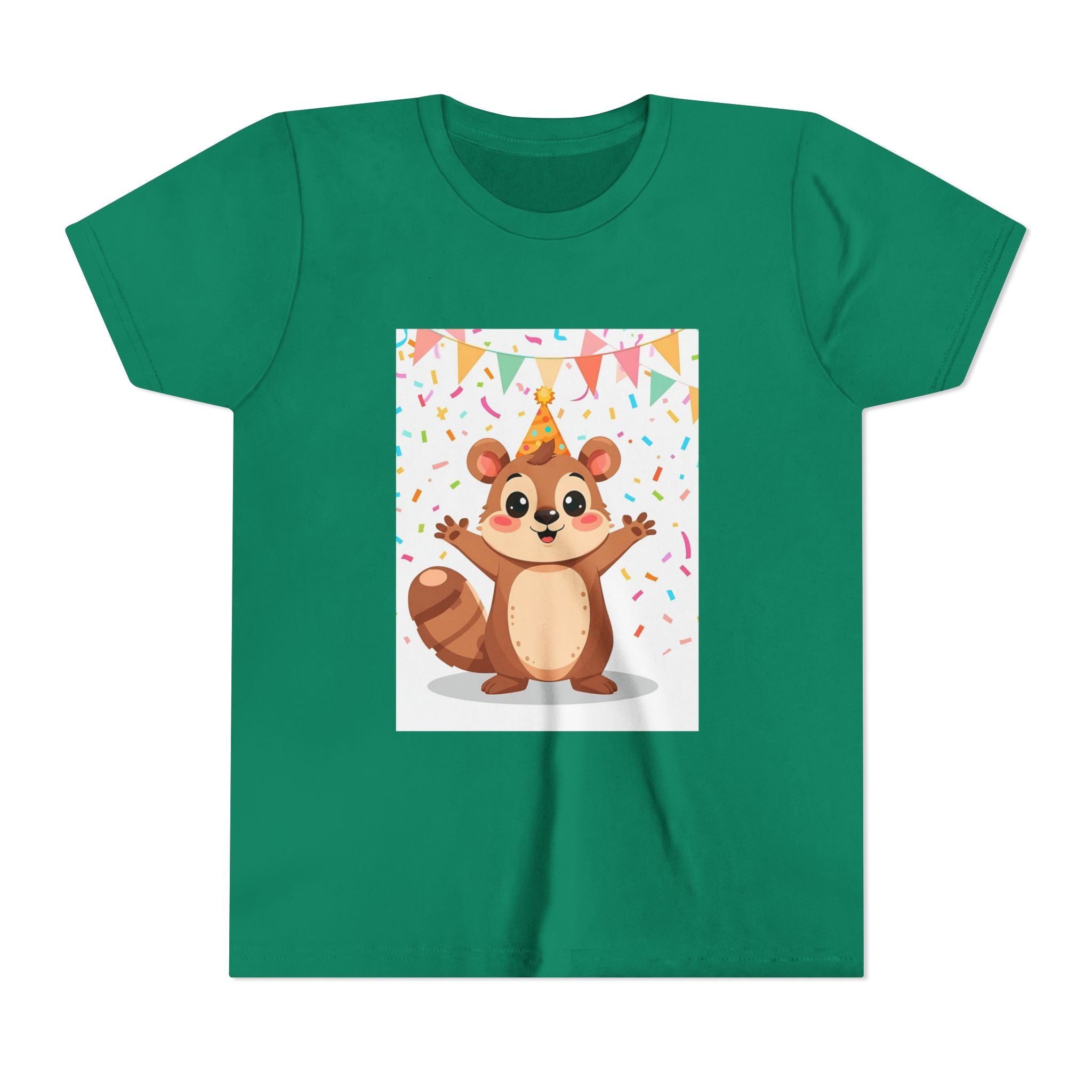 Squirl Birthday Youth Short Sleeve Tee
