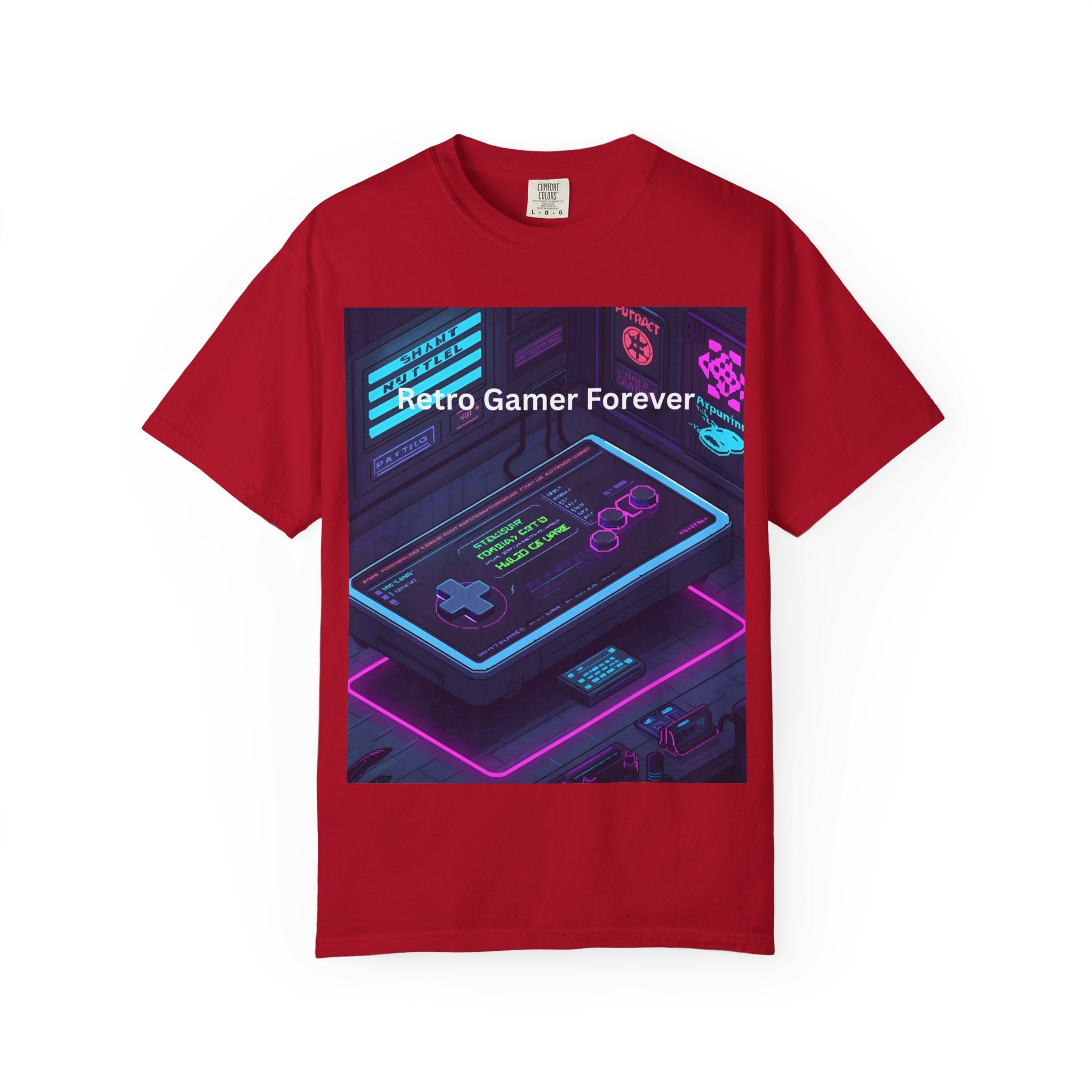Retro Gamer T-Shirt, Unisex Gamer Graphic Tee, Vintage Game Night Shirt, Retro Gaming Apparel, Cool Gamer Gift