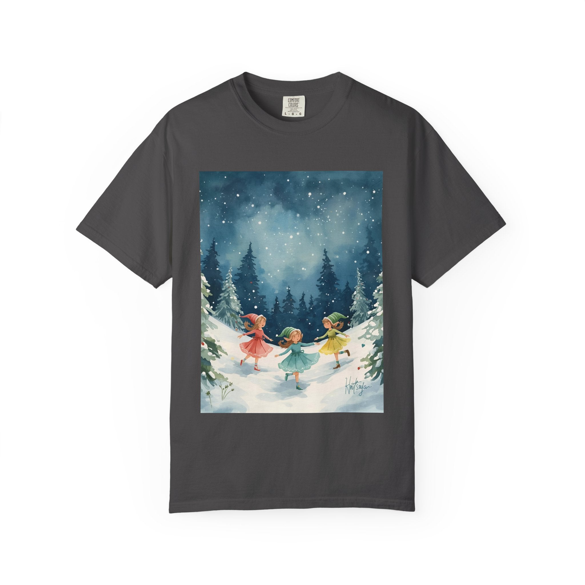 Winter Wonderland T-Shirt, Holiday Gift, Unisex Tee, Cozy Winter Apparel, Snowy Scene Shirt, Christmas Fashion