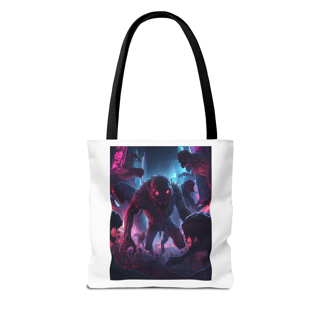 Spooky Creature Tote Bag (AOP)