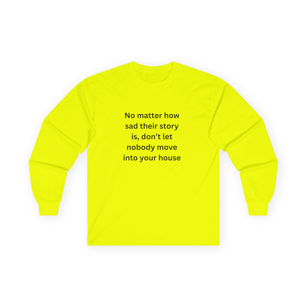 Inspirational Long Sleeve Tee: Stay Positive & Embrace Kindness, Motivational Shirt, Gift for Friends, Cozy Casual Wear, Everyday Comfort