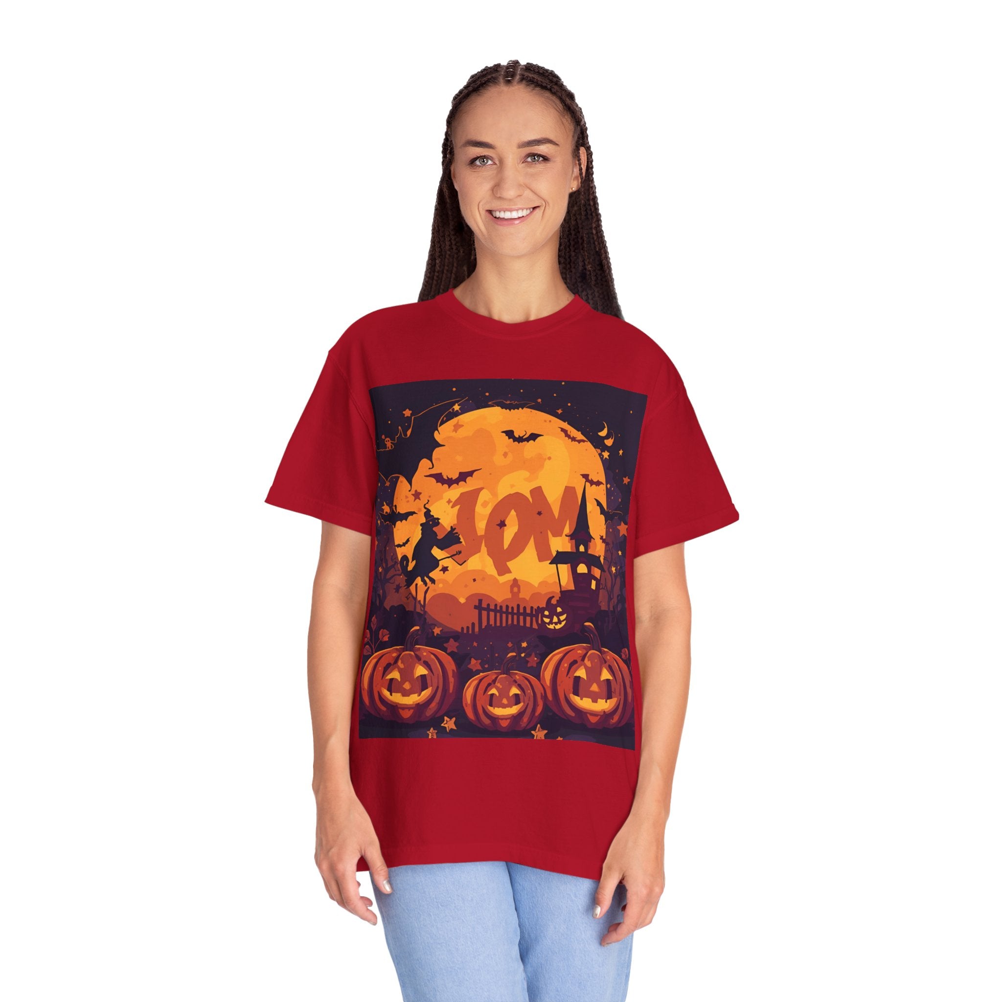 Halloween Pumpkin Graphic Tee, Unisex T-shirt, Spooky Shirt, Pumpkin Shirt, Fall Fashion, Halloween Costume, Autumn Apparel