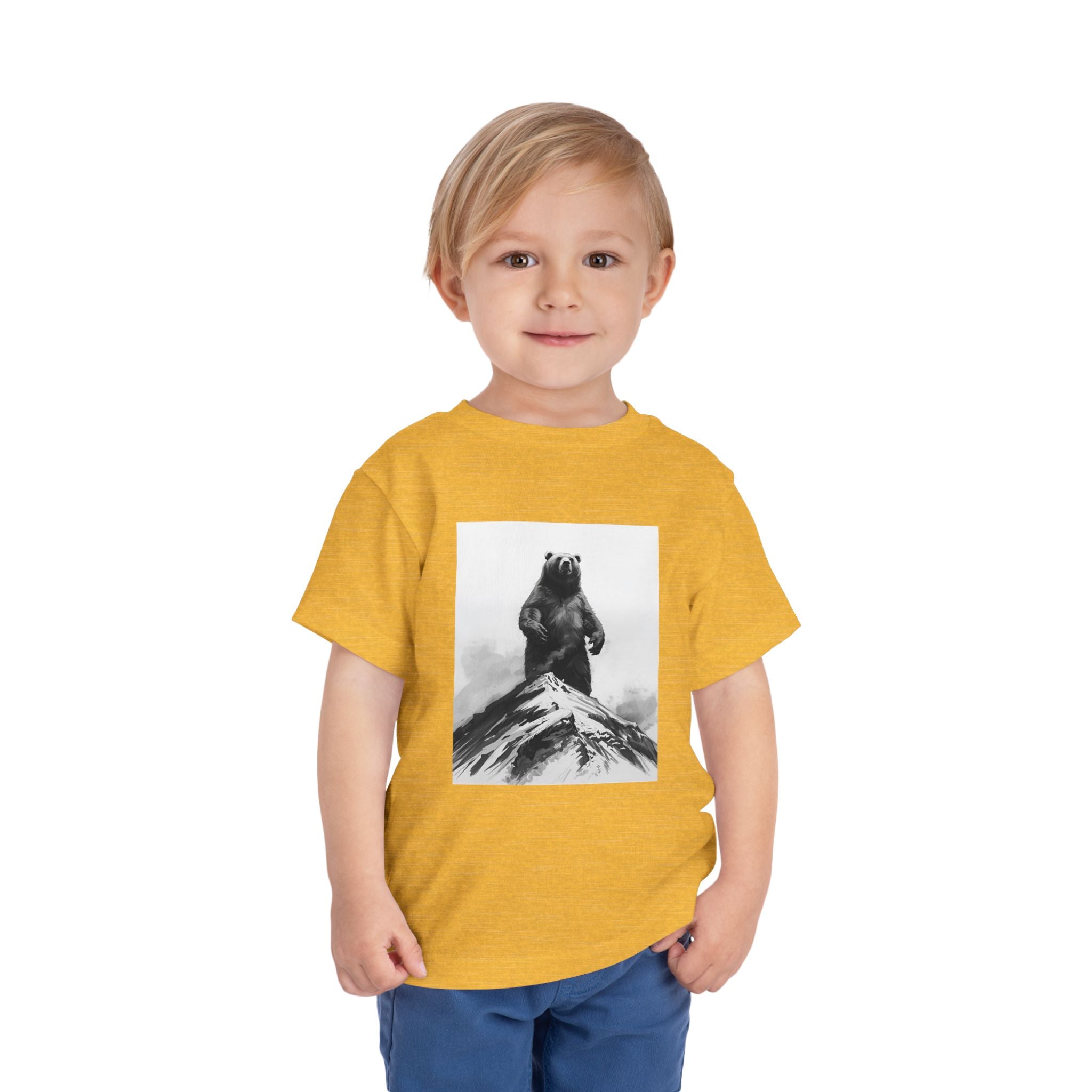 Bear Mountain Snow Toddler Short Sleeve Tee