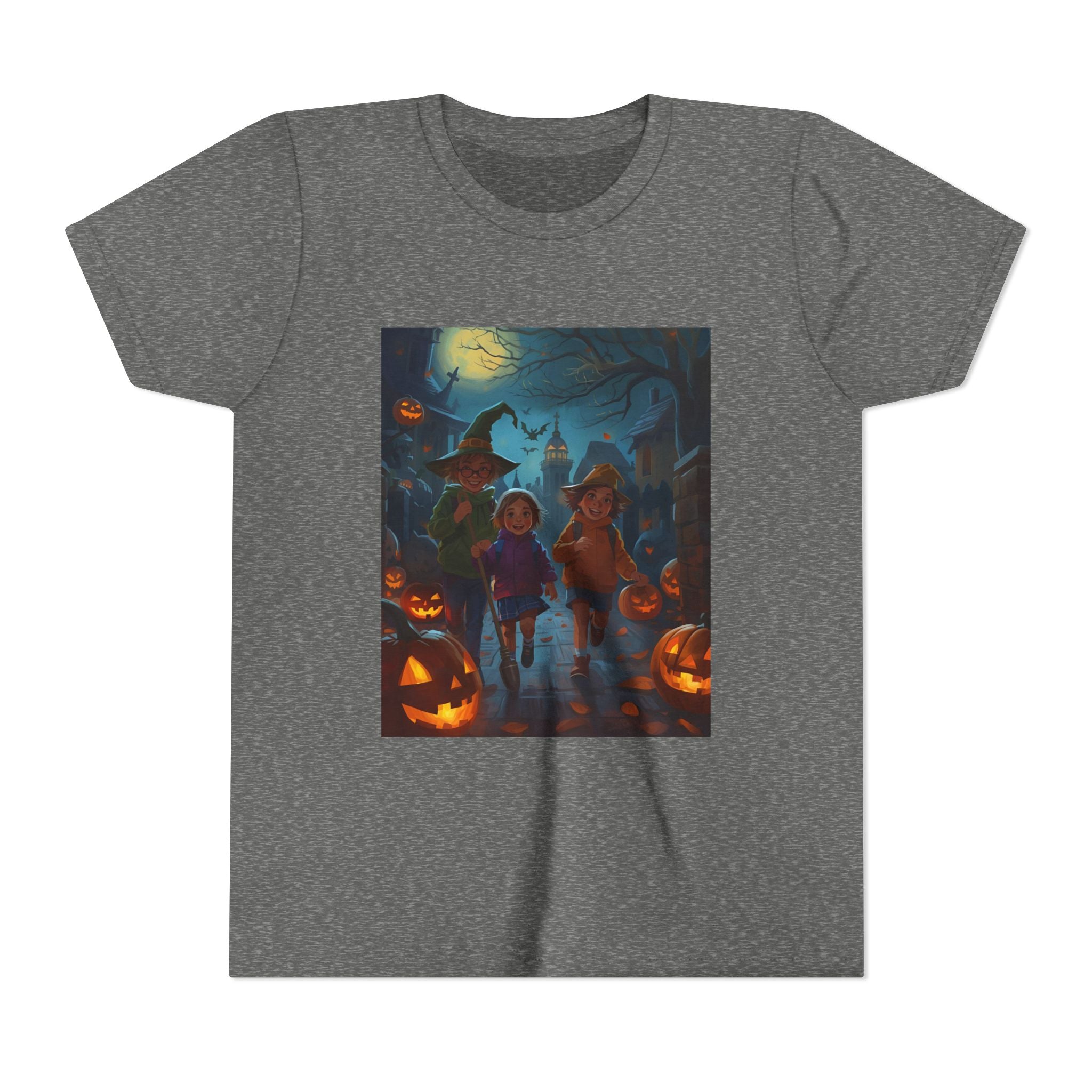 Spooky Halloween Youth Tee | Fun Kids Shirt for Halloween Parties, Trick-or-Treating, Fall Celebrations, Spooky Vibes, Cute Costumes