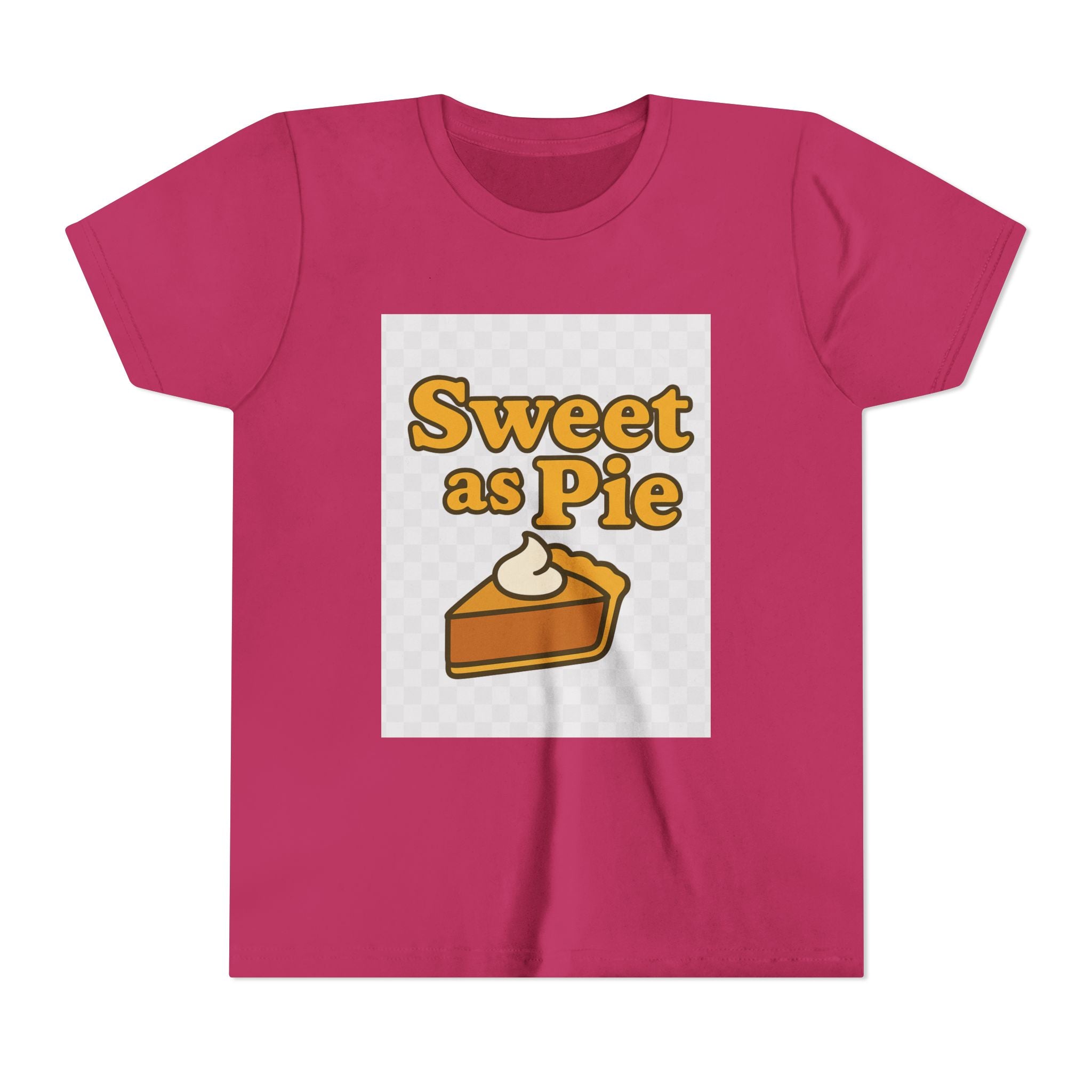 Sweet as Pie Youth Tee - Cute Dessert Graphic T-Shirt for Kids