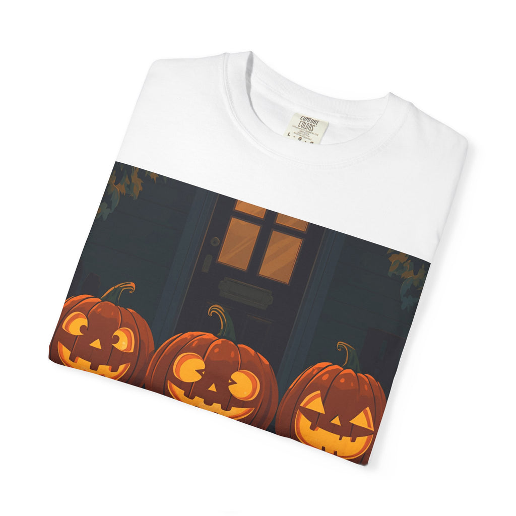 Happy Halloween Unisex T-Shirt, Spooky Season Apparel, Halloween Costume, Fall T-Shirt, Pumpkin Design Shirt, Y'all Graphic Tee