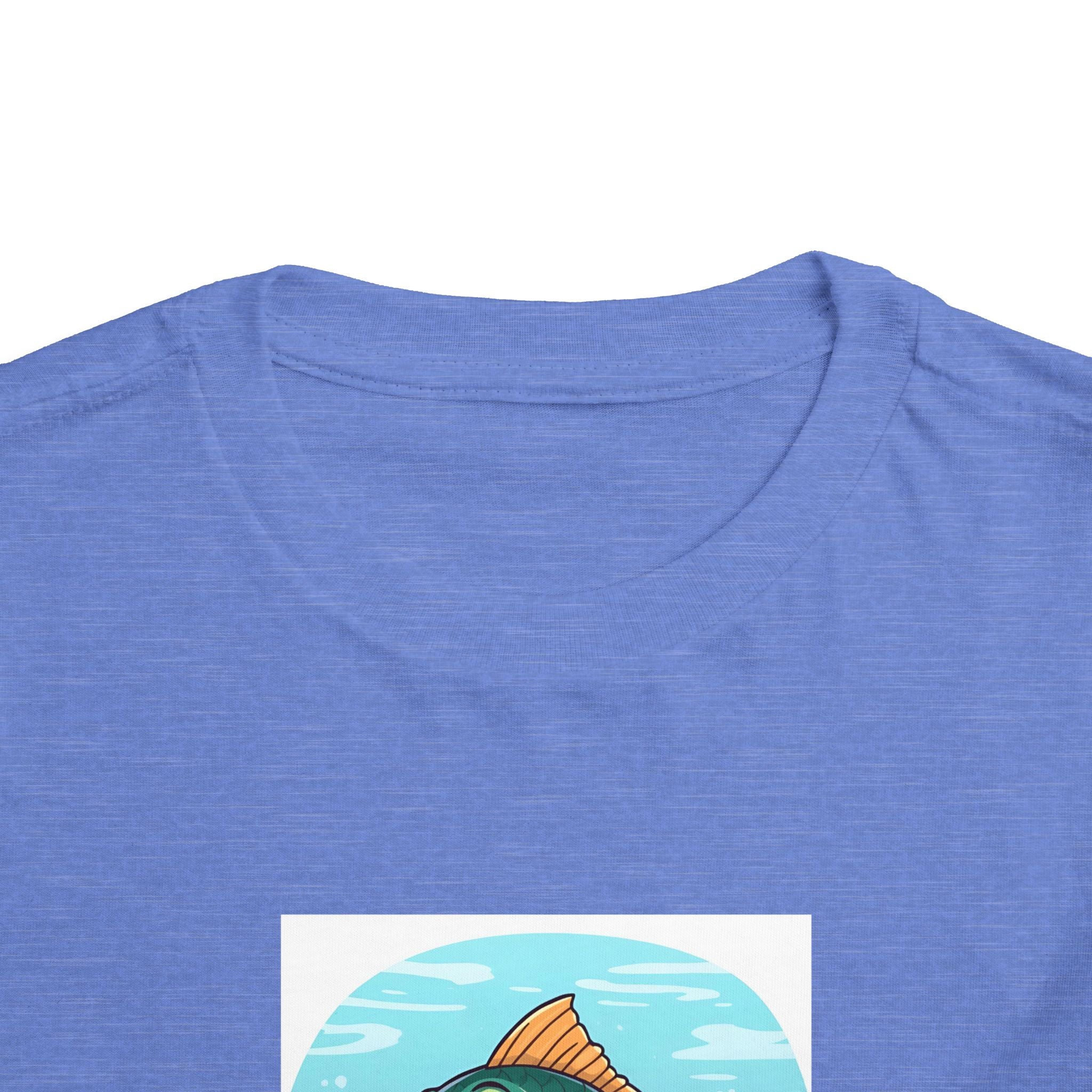 Here Fishy Fishy Fishy Toddler Short Sleeve Tee
