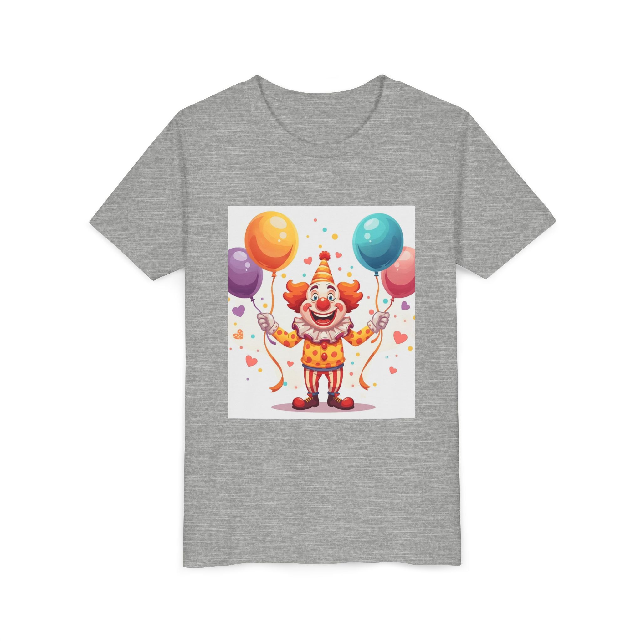 Funny Clown Youth Short Sleeve Tee