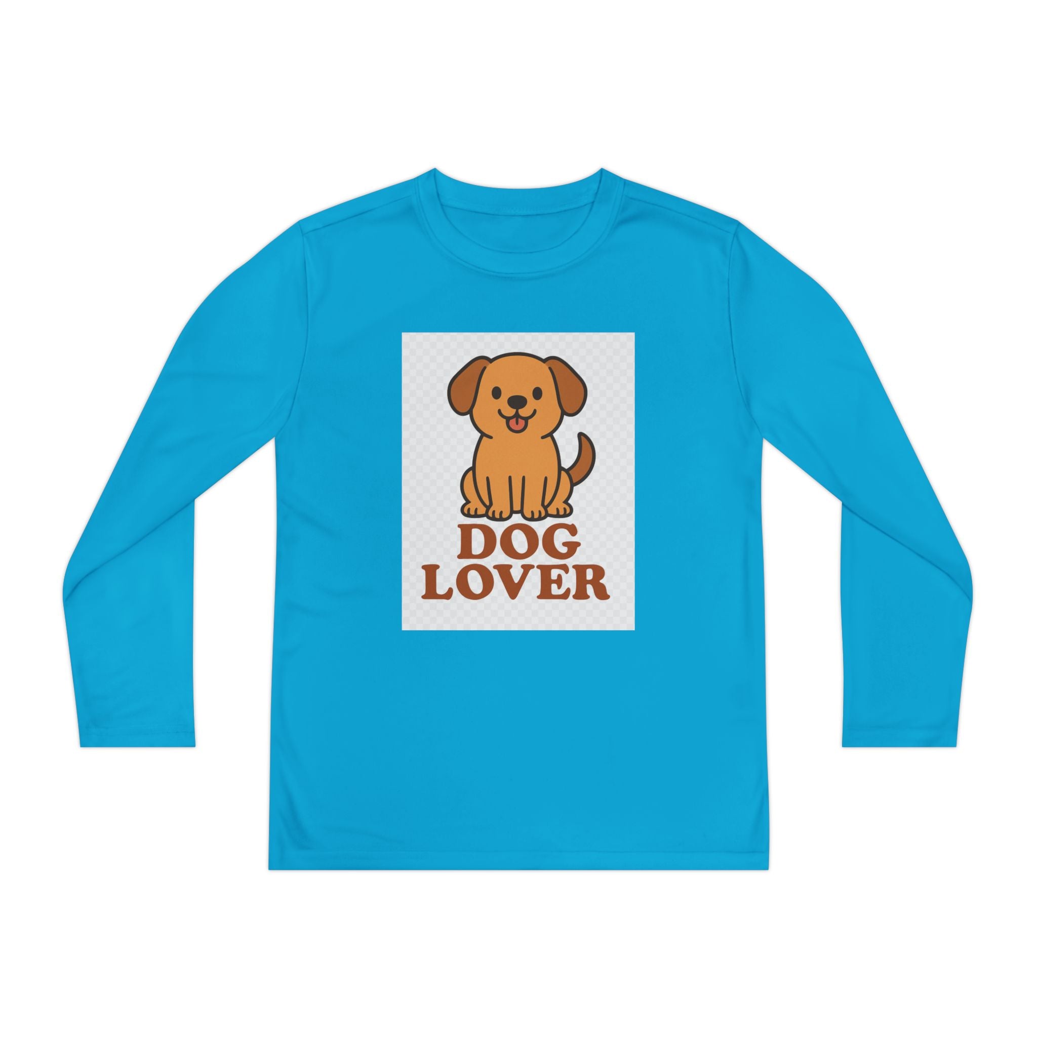 Dog Lover Youth Long Sleeve Competitor Tee
