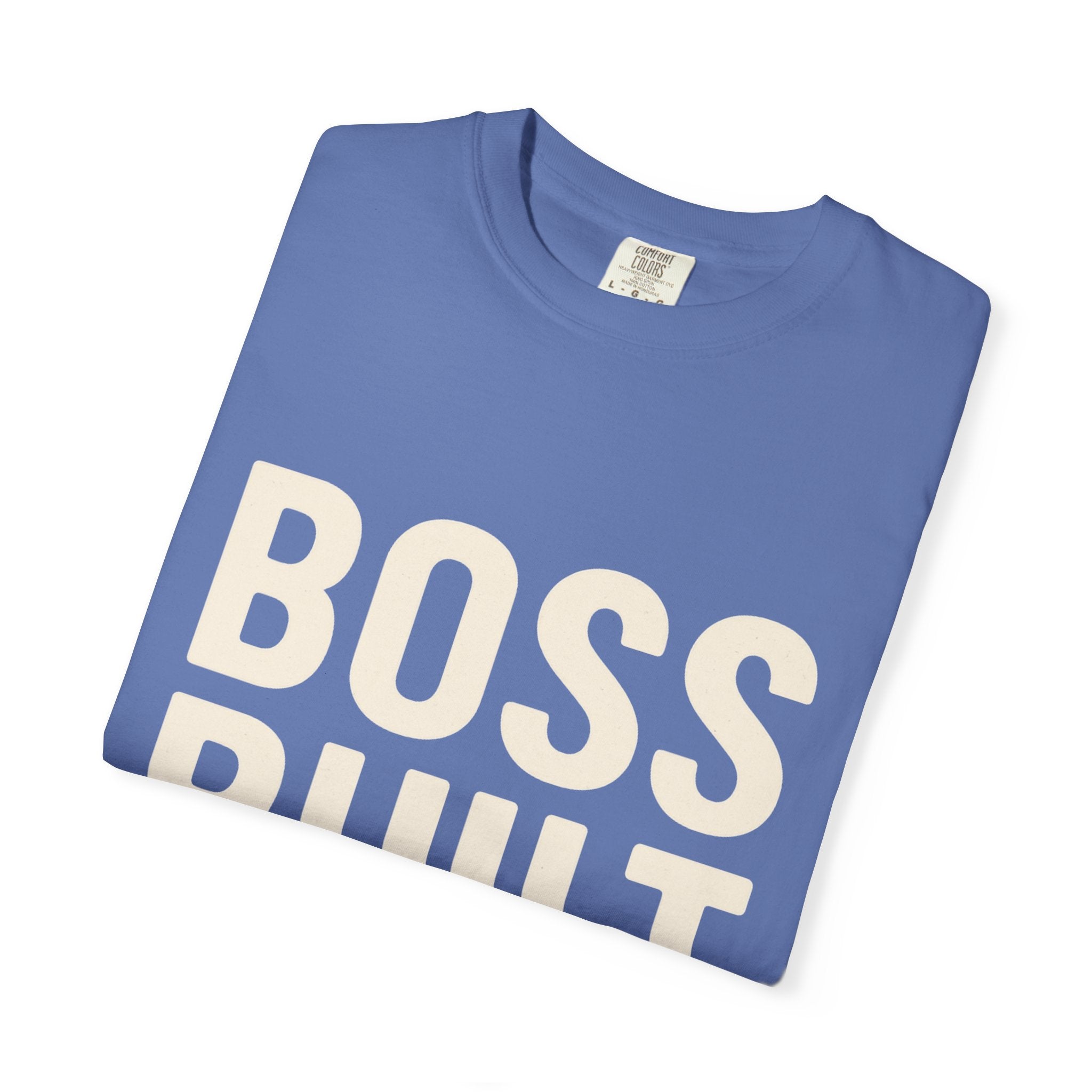 Boss Built Co. Graphic T-Shirt — Bold Logo Tee for Entrepreneurs & Makers