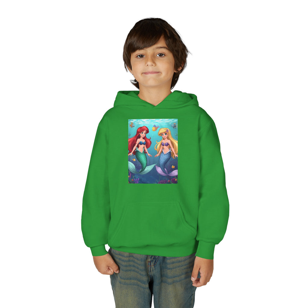 Mermaid Youth Heavy Blend Hooded Sweatshirt
