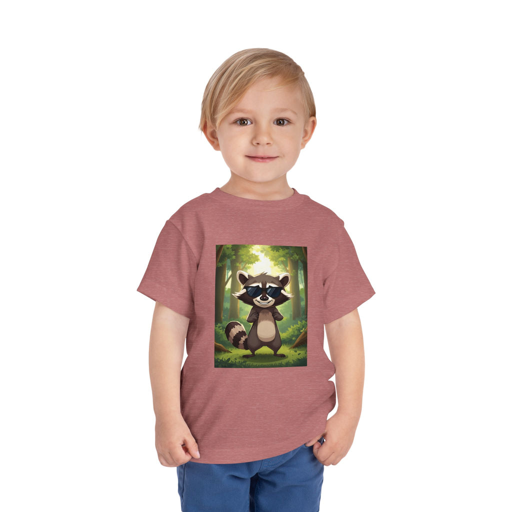 Raccoon Toddler Short Sleeve Tee