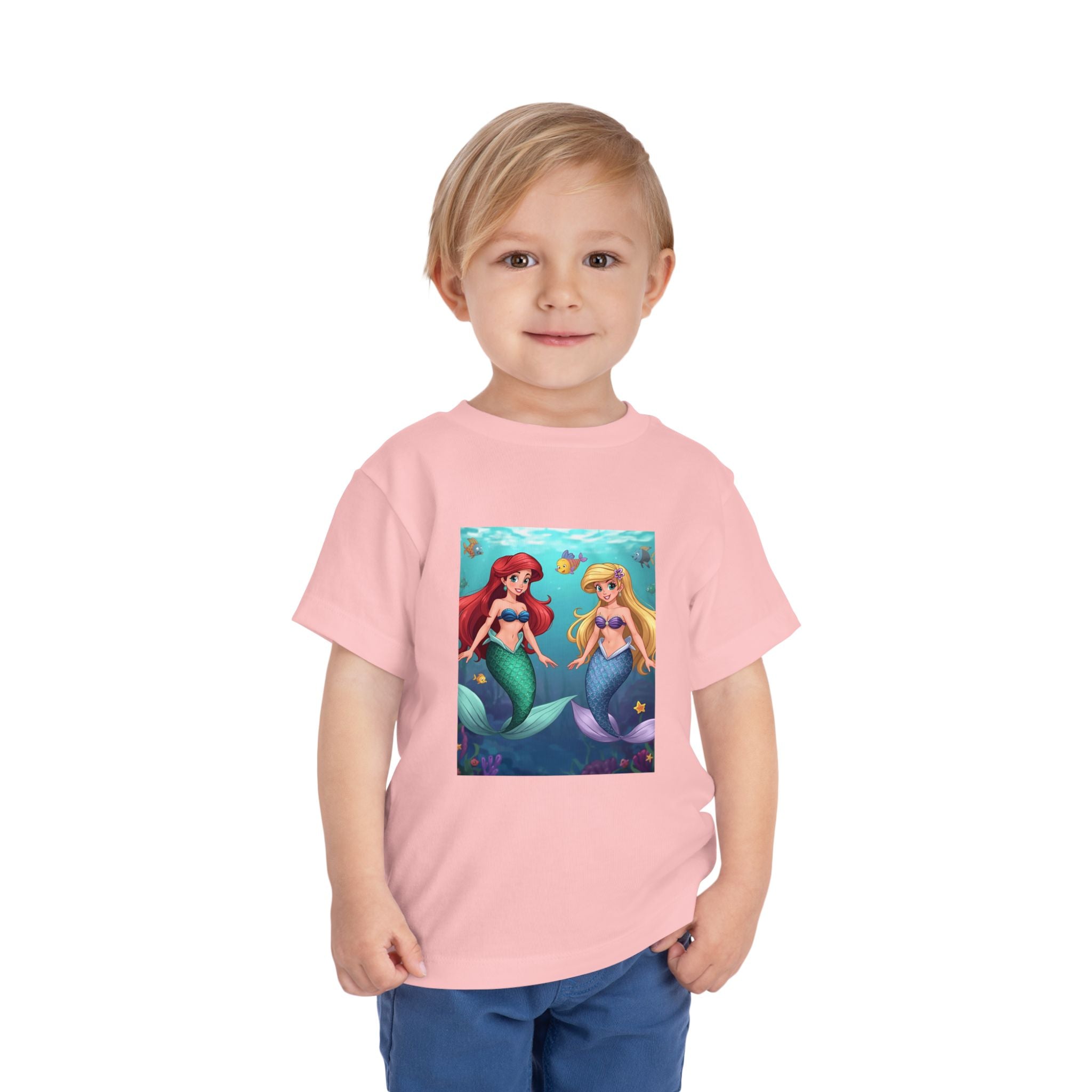 Mermaid Toddler Short Sleeve Tee