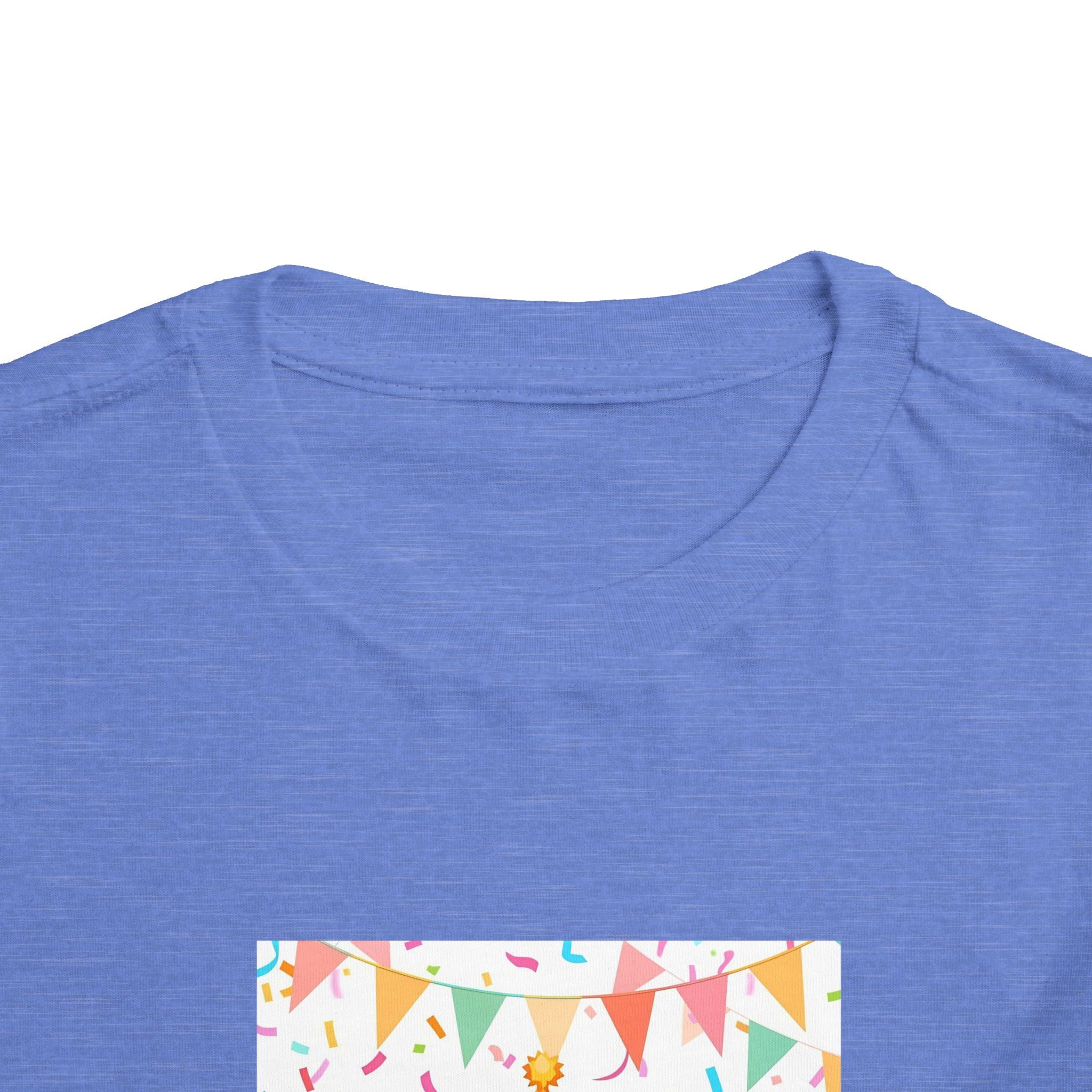 Party Animal With Squirl Toddler Short Sleeve Tee
