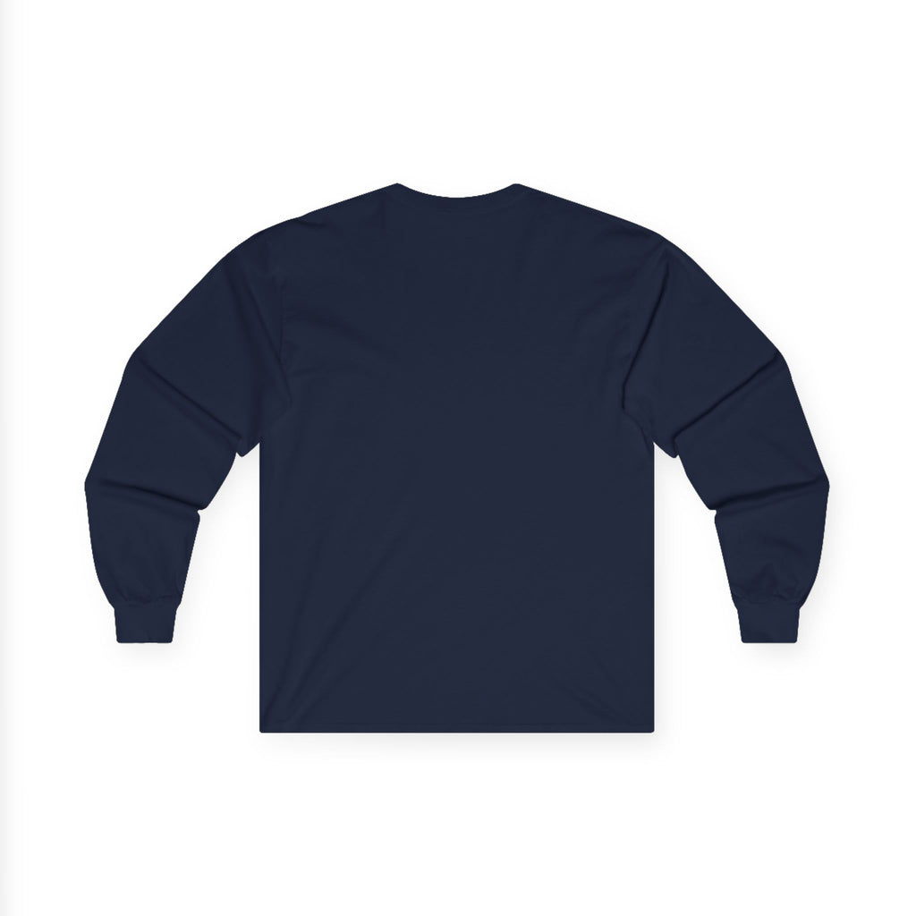 Christmas Polar Bear Long Sleeve Tee, Unisex Long Sleeve Shirt, Holiday Attire, Winter Wear, Cute Animal Apparel, Gift for Him and Her