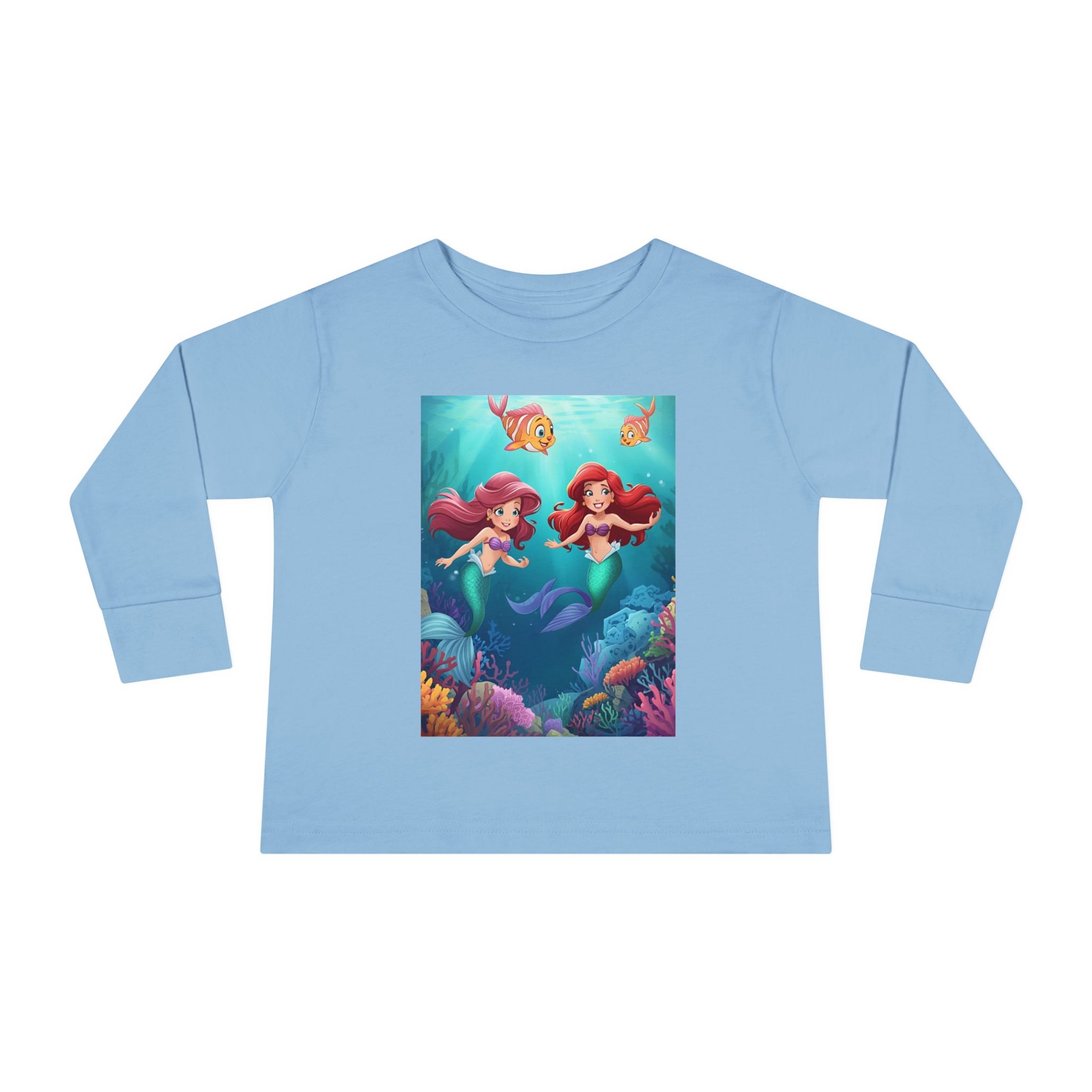 Mermaid Toddler Long Sleeve Tee