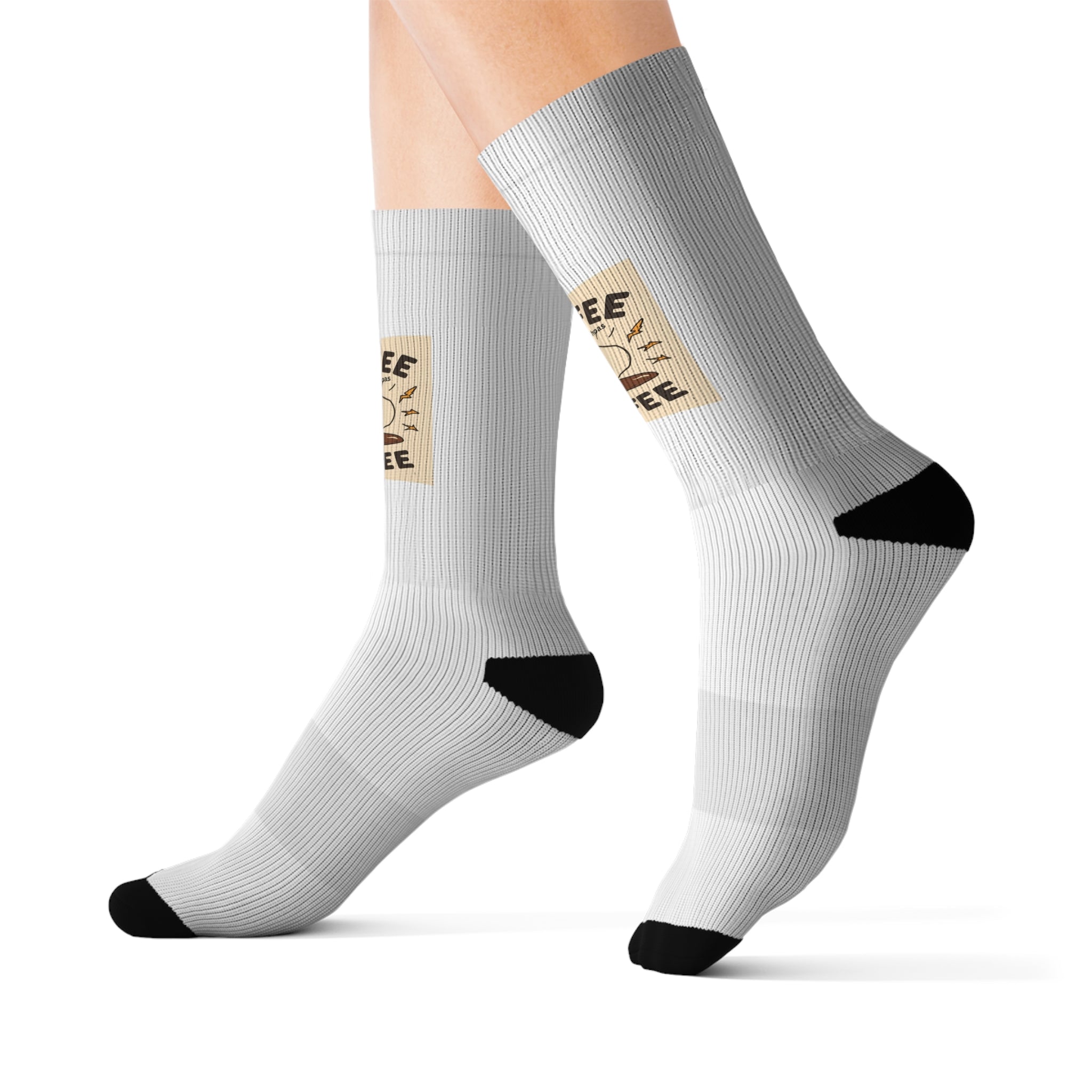 Coffee Coffee Sublimation Socks