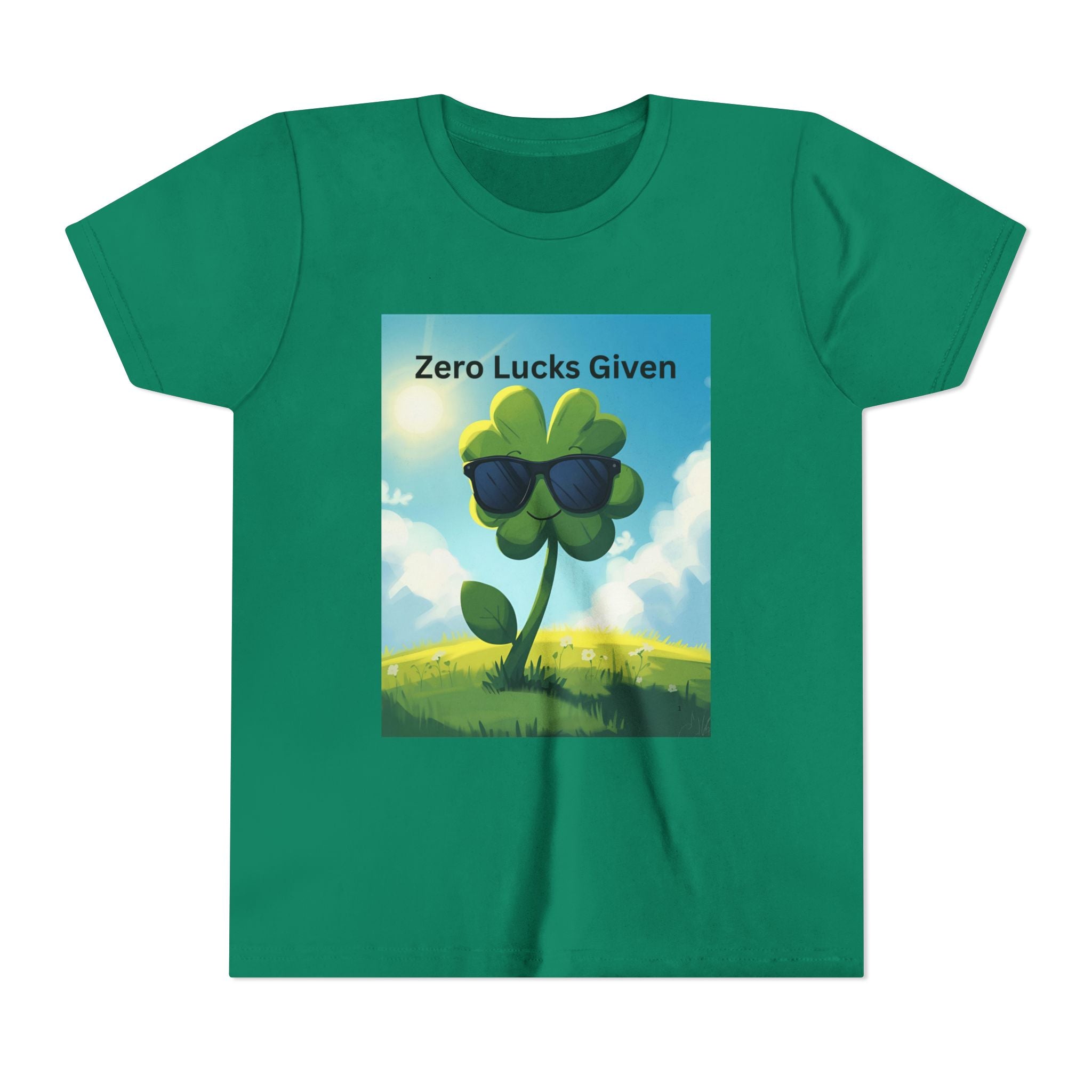 Zero Lucks Given Youth Short Sleeve Tee