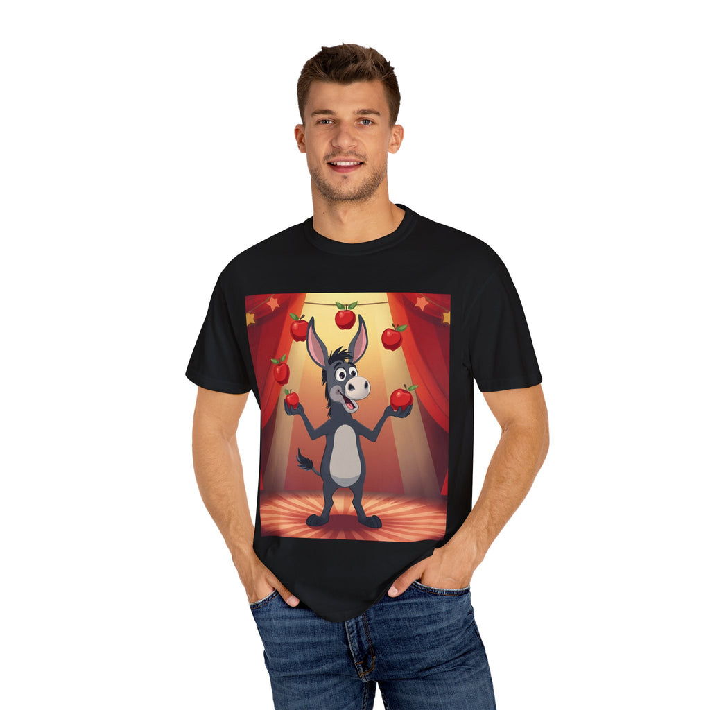 Donkey Cartoon T-Shirt for Fun Lovers, Perfect for Gifts, Casual Wear, Birthday Parties, Animal Theme, Unique Style