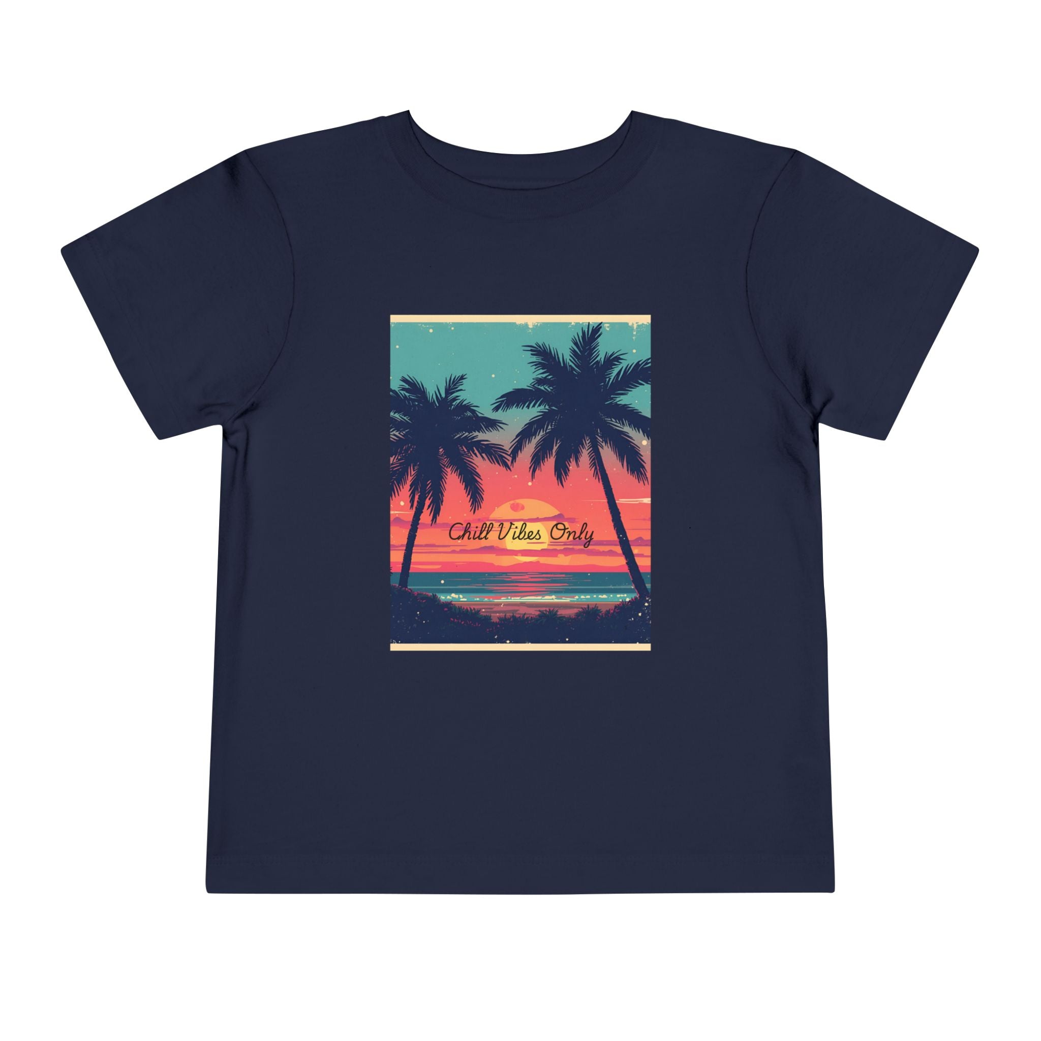Tropical Sunset Toddler Short Sleeve Tee
